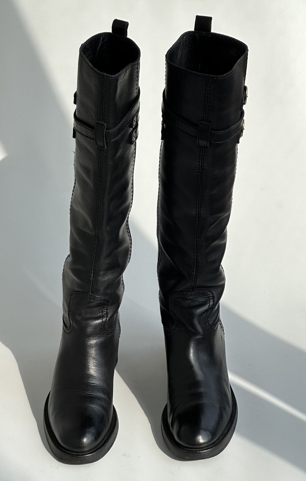 Gucci *size 38* GUCCI 2000s Riding Boots 225627 shoes y2k coquette Size US 8 / IT 38 - 3 Thumbnail