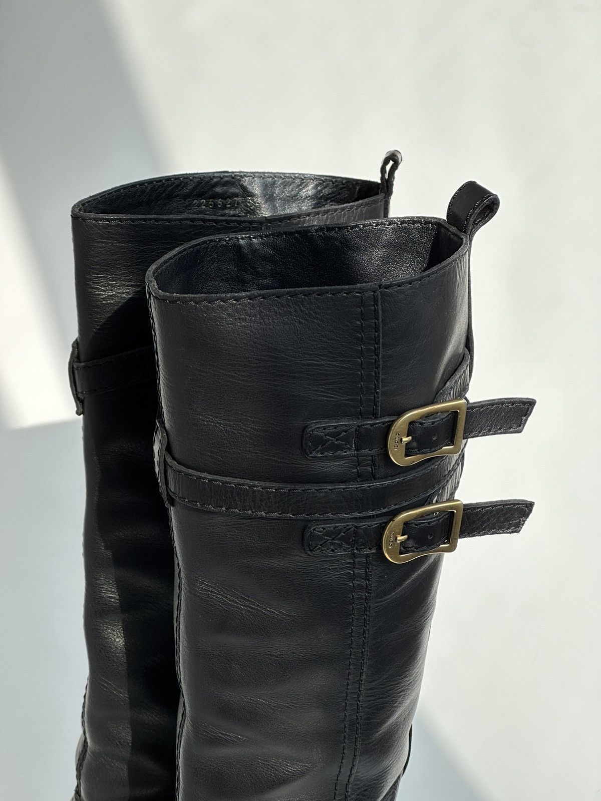 Gucci *size 38* GUCCI 2000s Riding Boots 225627 shoes y2k coquette Size US 8 / IT 38 - 7 Thumbnail