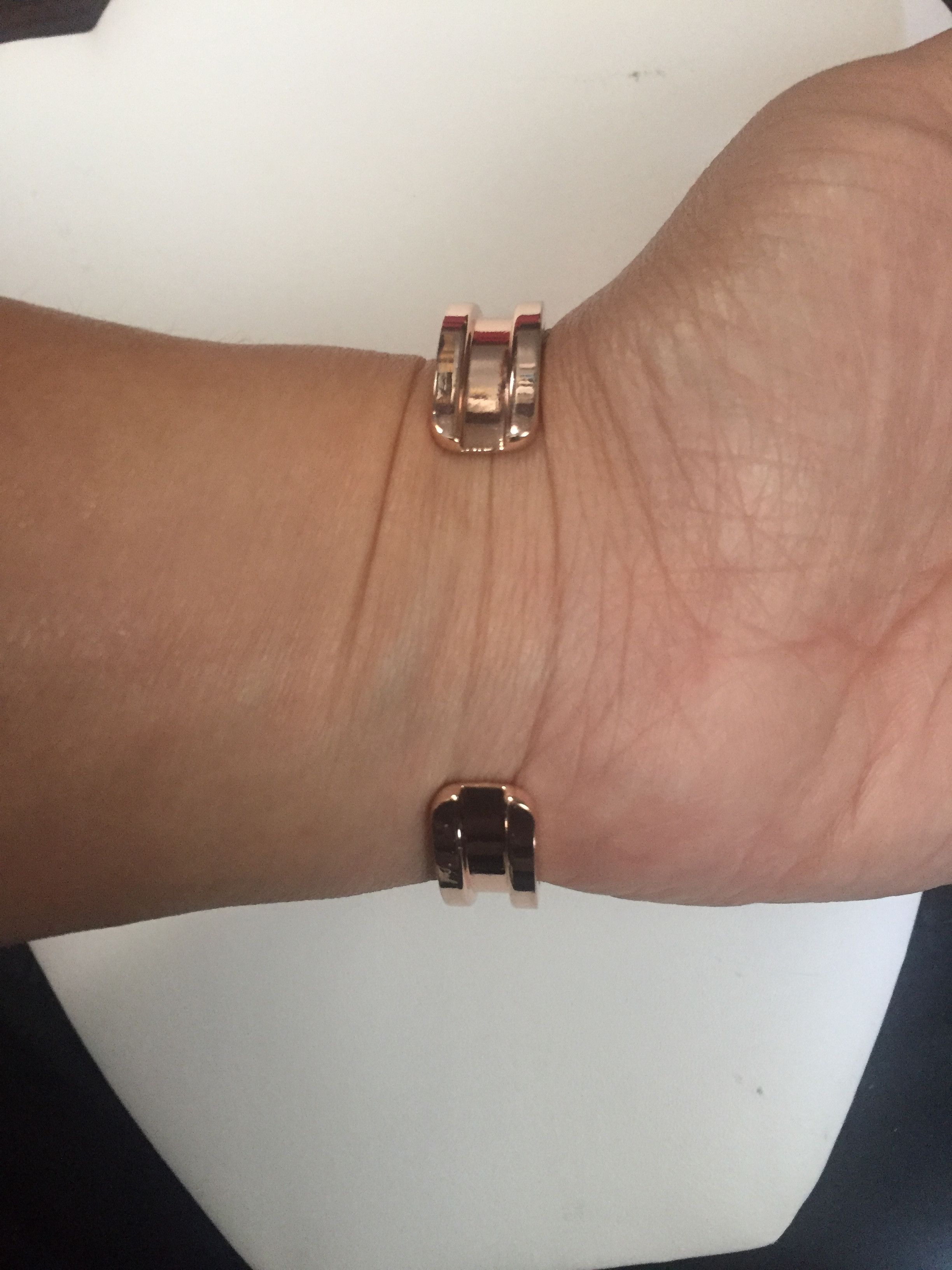Jewelry Rose Gold Open Back Bangle Size ONE SIZE - 5 Thumbnail