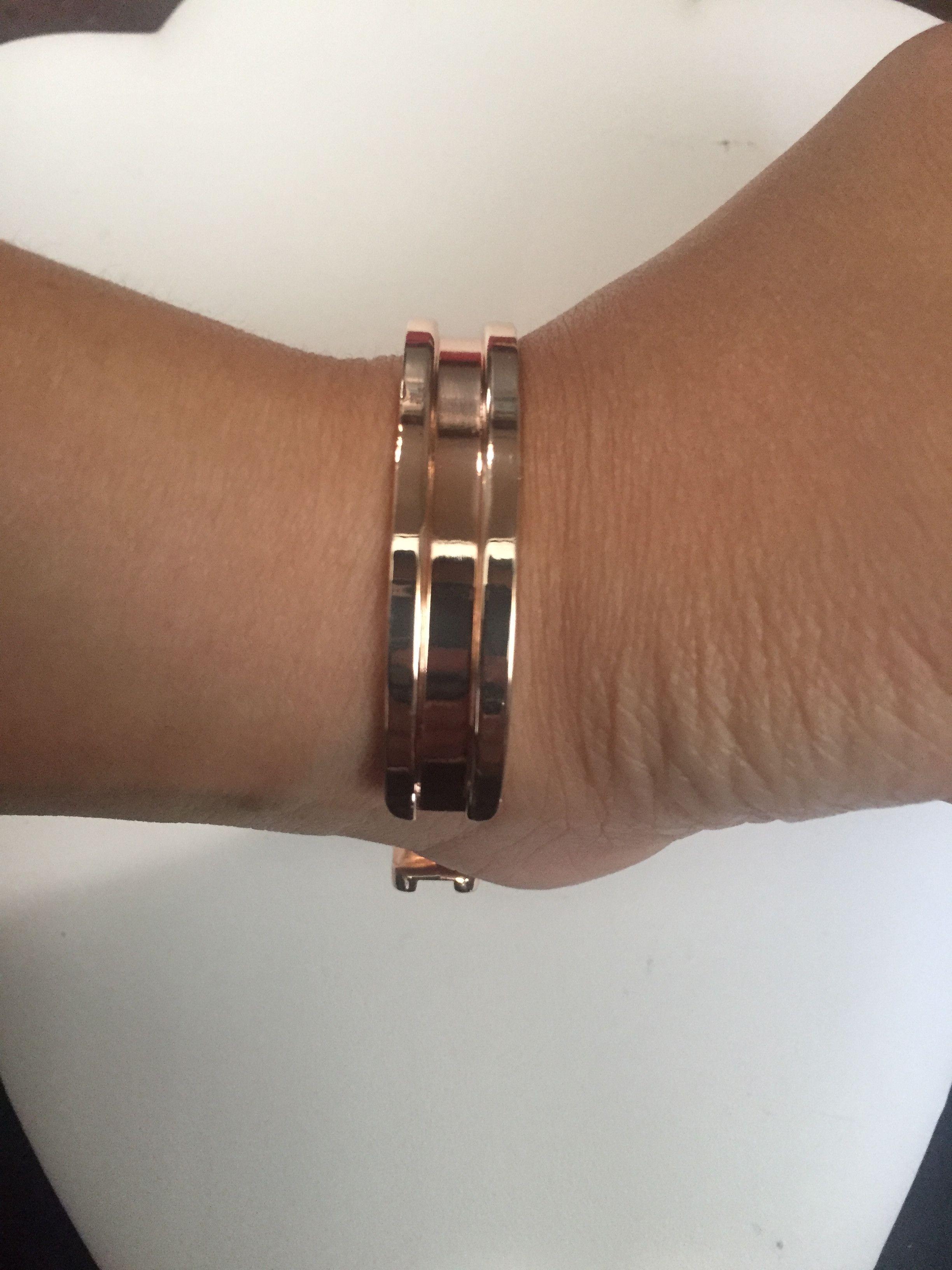 Jewelry Rose Gold Open Back Bangle Size ONE SIZE - 4 Thumbnail