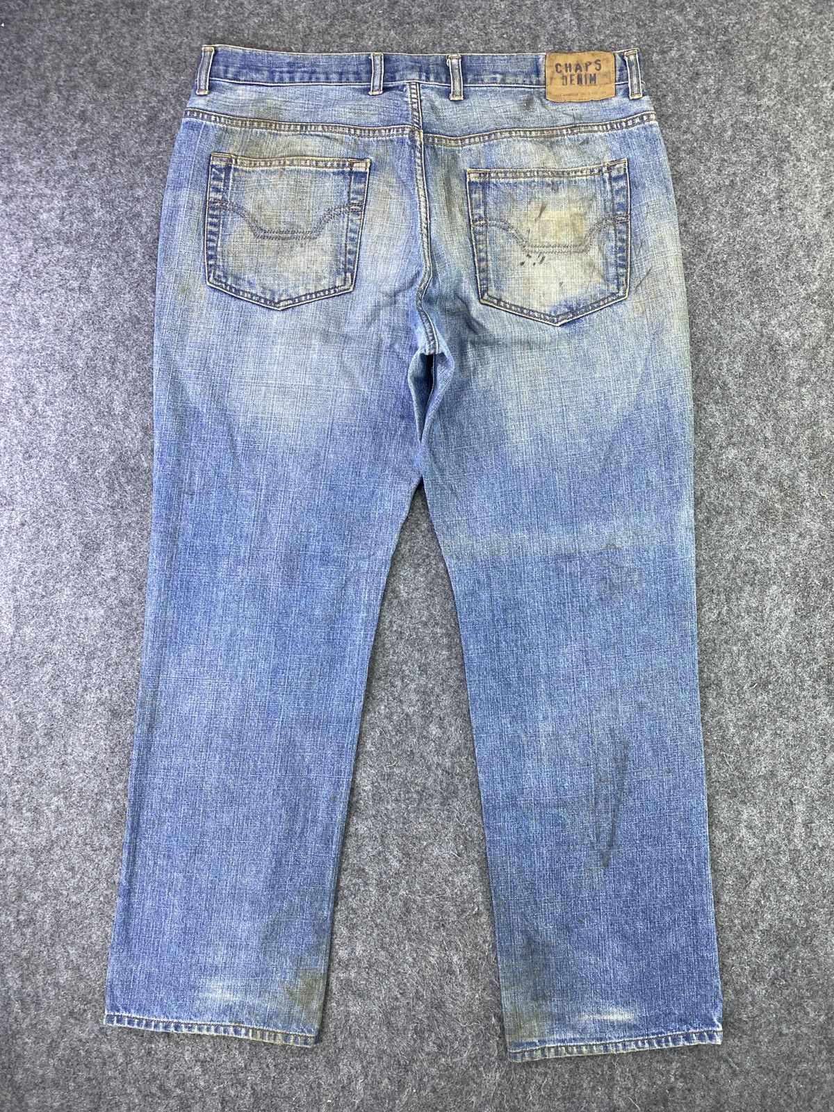 Chaps Chaps Straight Fit Blue Wash Denim 38x32- J780 Size US 38 / EU 54 - 2 Thumbnail