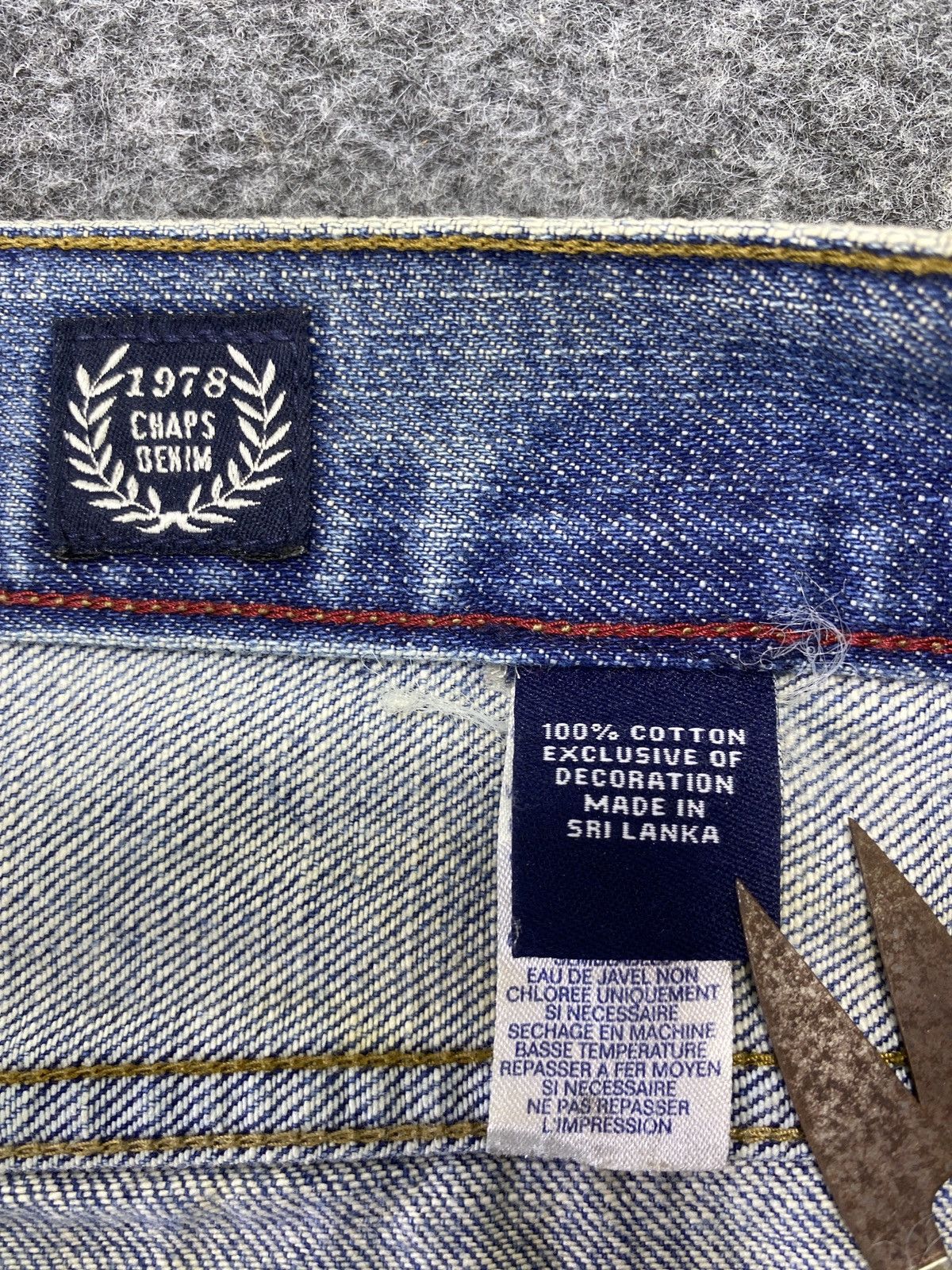 Chaps Chaps Straight Fit Blue Wash Denim 38x32- J780 Size US 38 / EU 54 - 4 Thumbnail