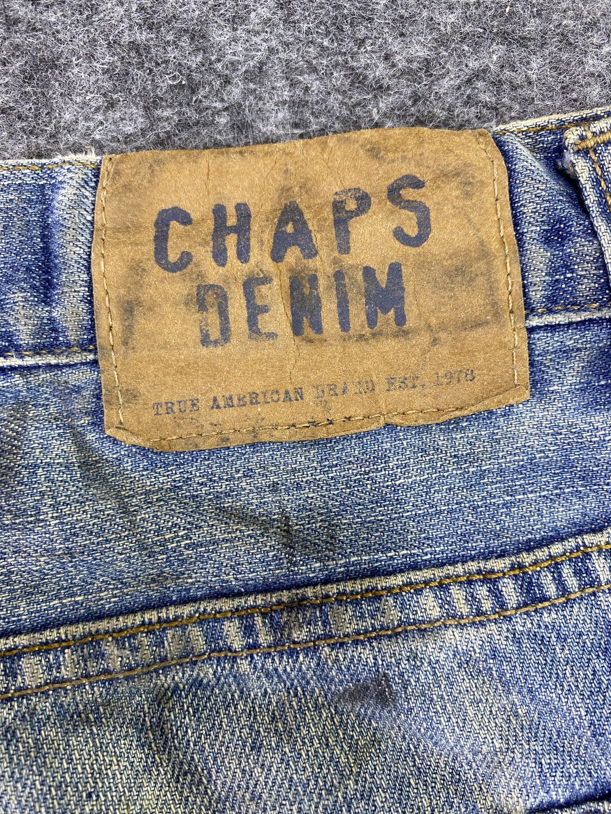 Chaps Chaps Straight Fit Blue Wash Denim 38x32- J780 Size US 38 / EU 54 - 7 Thumbnail