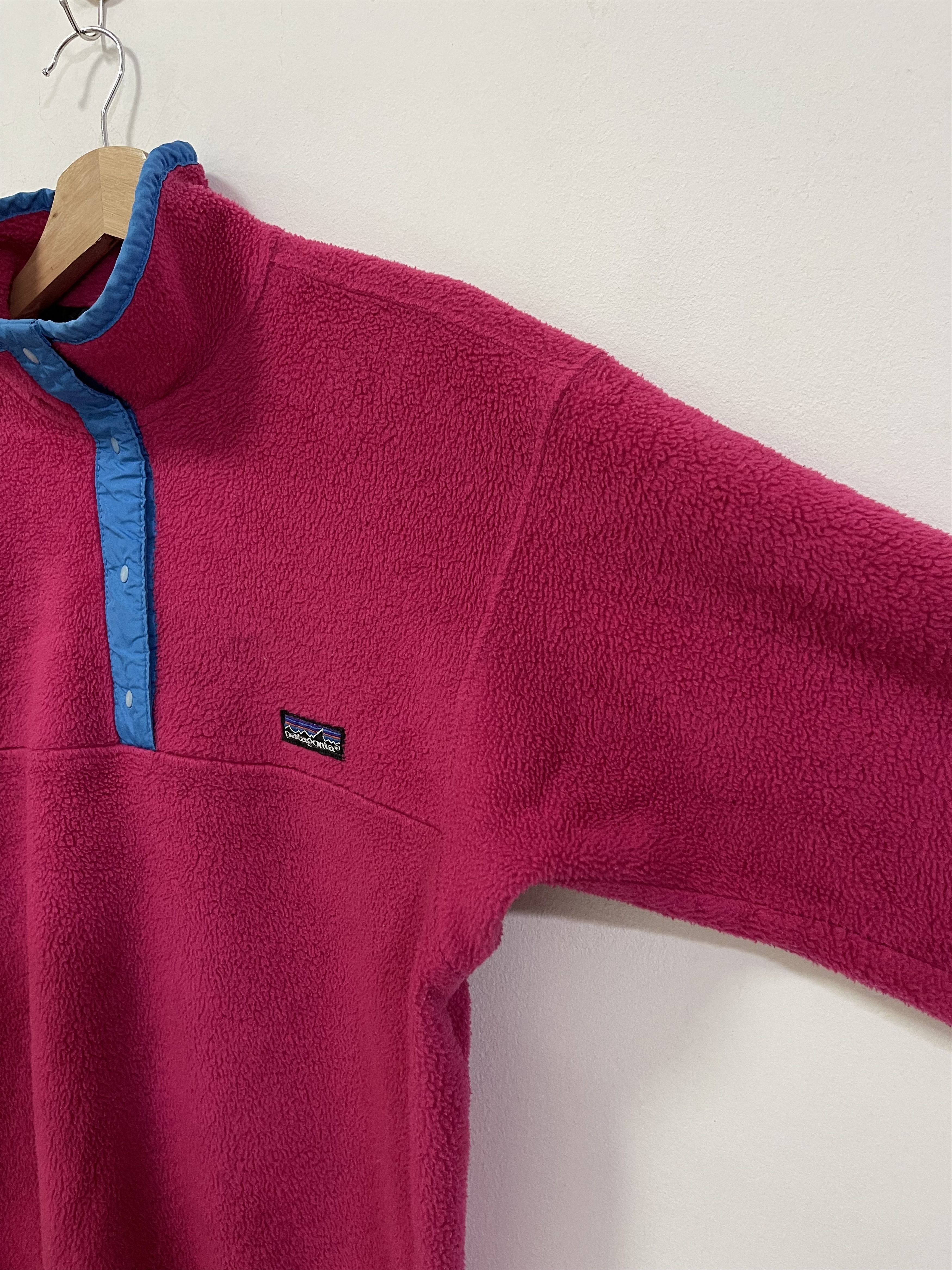 Patagonia Vintage Patagonia Fleece Half Button Sweatshirt Size XS / US 0-2 / IT 36-38 - 3 Thumbnail