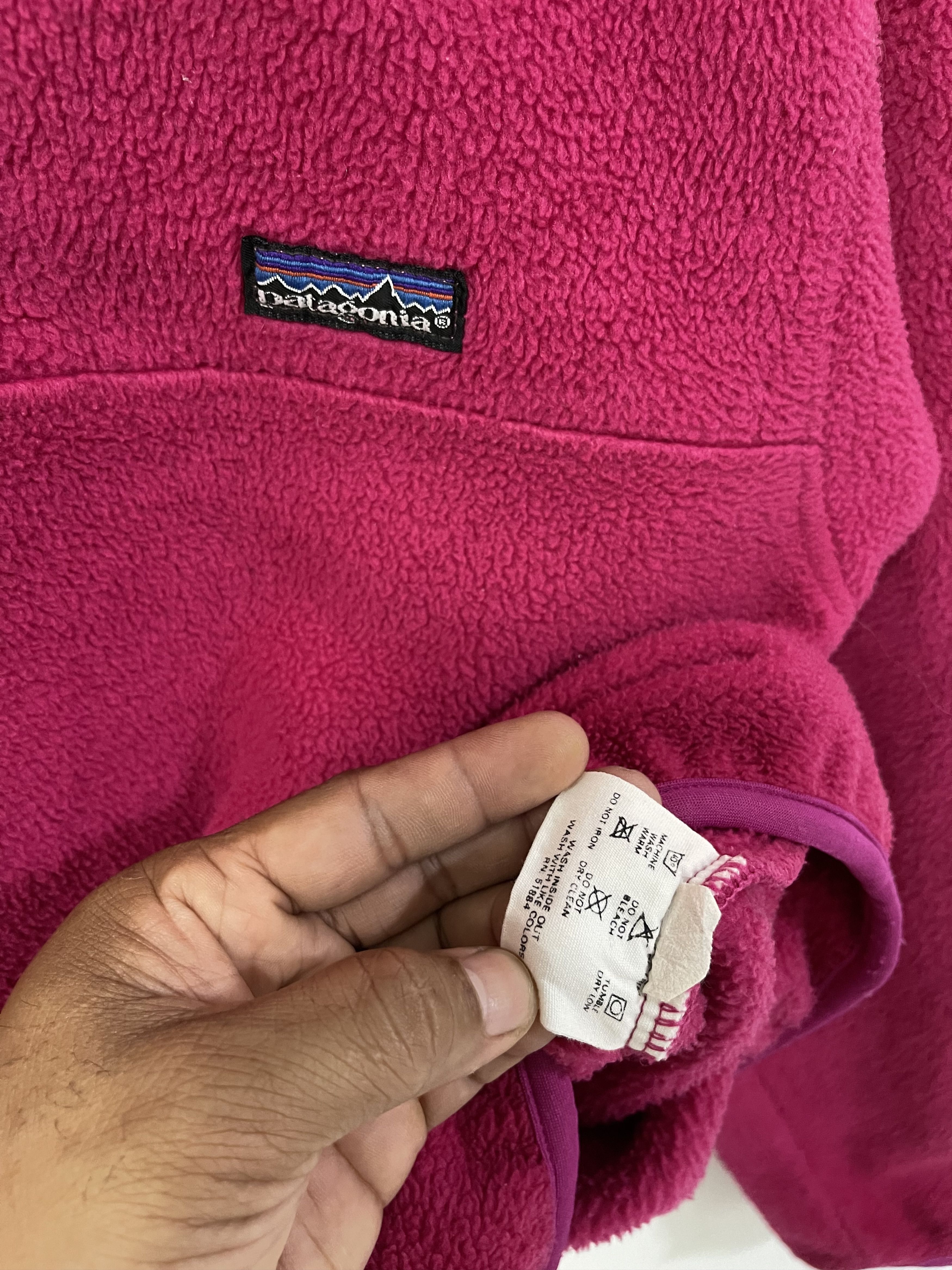 Patagonia Vintage Patagonia Fleece Half Button Sweatshirt Size XS / US 0-2 / IT 36-38 - 12 Thumbnail