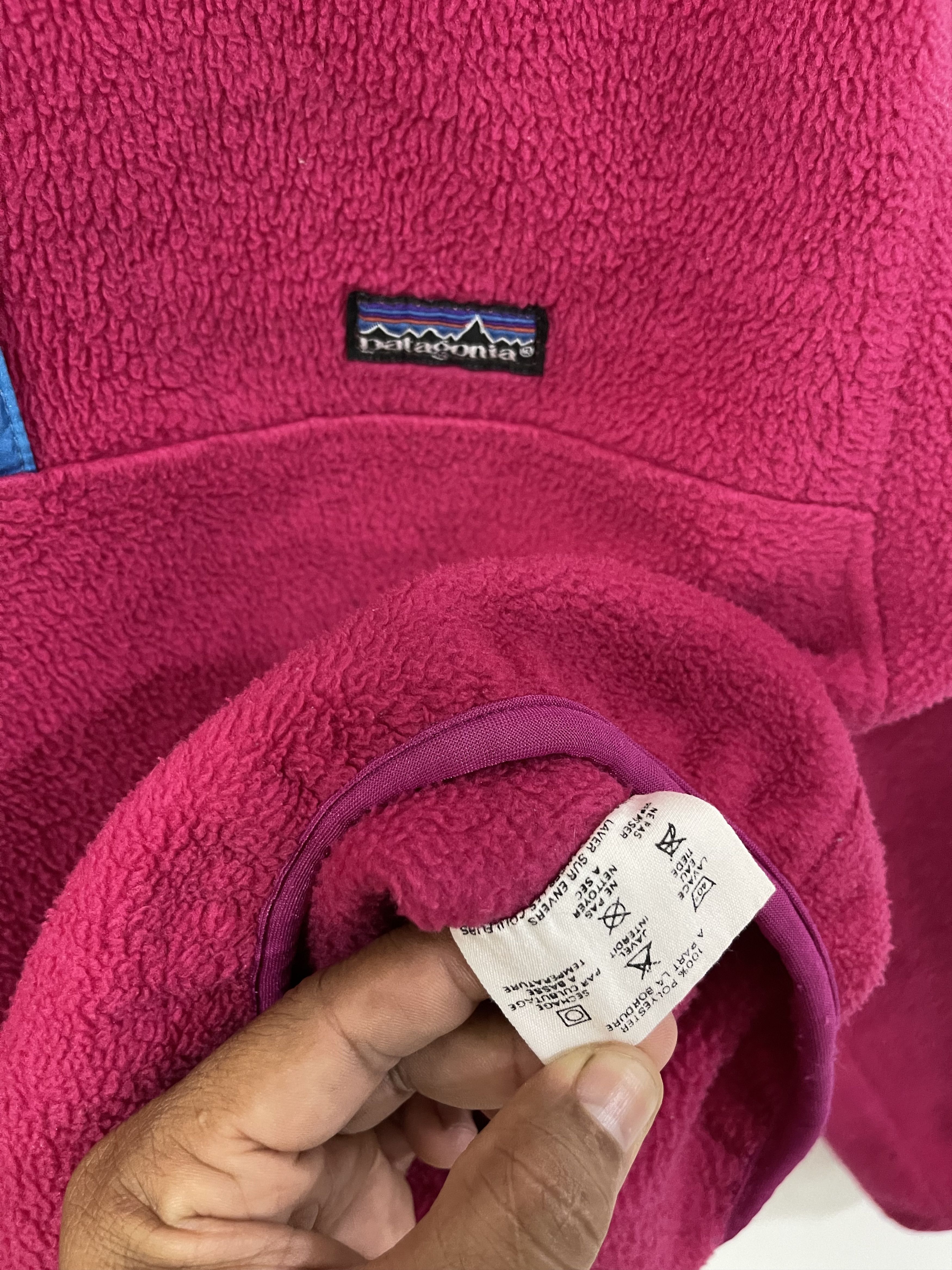 Patagonia Vintage Patagonia Fleece Half Button Sweatshirt Size XS / US 0-2 / IT 36-38 - 13 Thumbnail