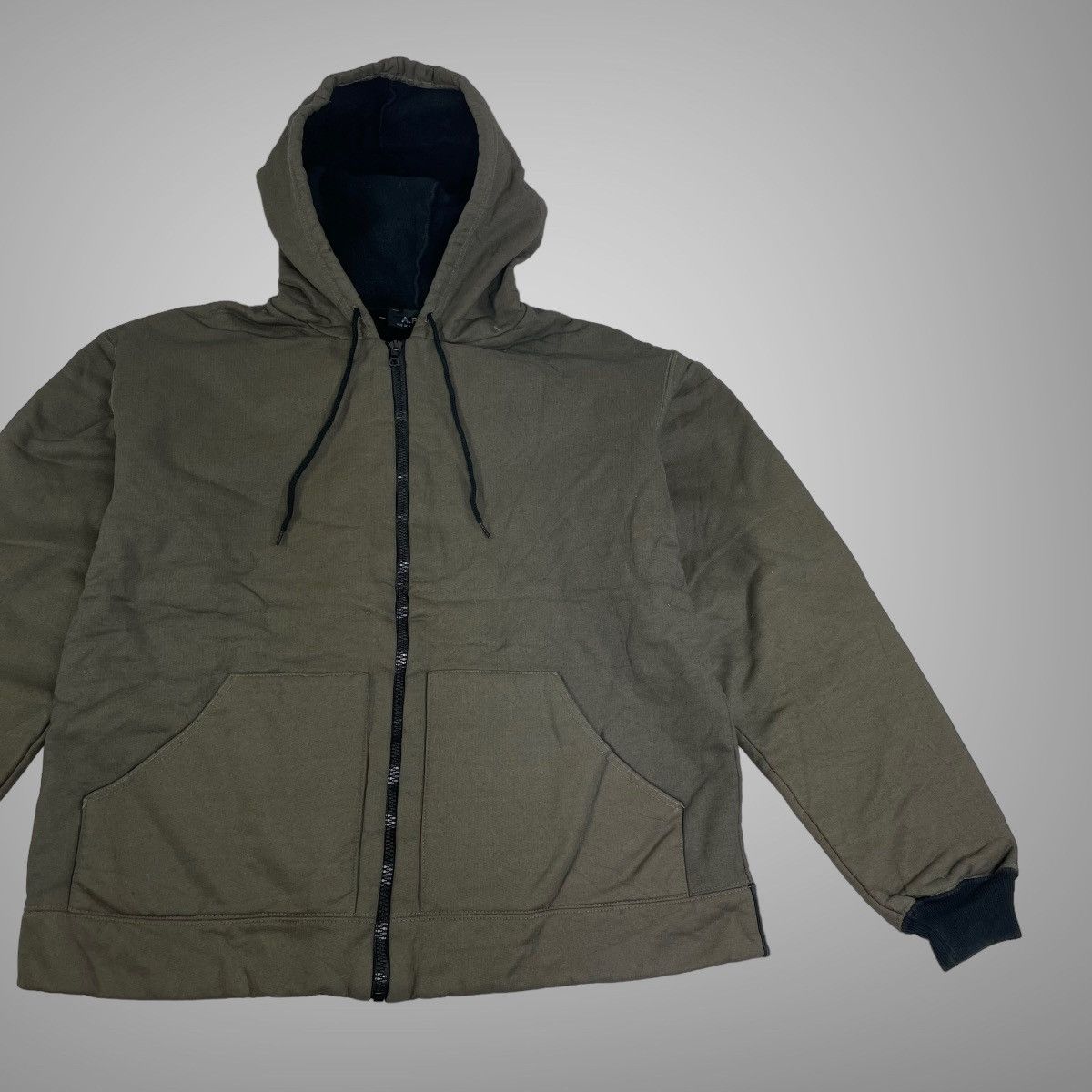 APC HOODED KANYE WEST HOODED JACKET MADE IN FRANCE, image size:1200x1200