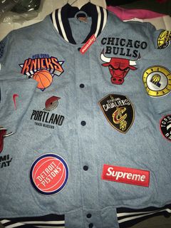 Supreme nba hot sale logo jacket