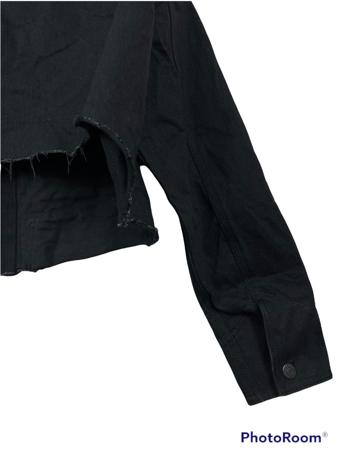 Yohji Yamamoto 🔥Yohji Yamamoto AW17 Cropped Denim Jacket🔥 Size US L / EU 52-54 / 3 - 15 Thumbnail