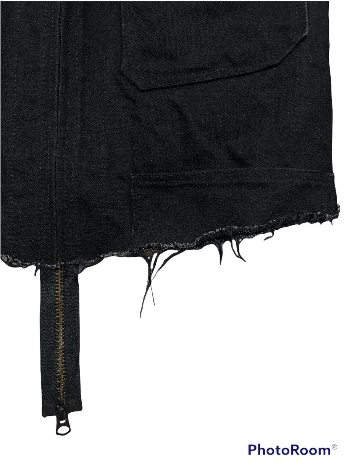 Yohji Yamamoto 🔥Yohji Yamamoto AW17 Cropped Denim Jacket🔥 Size US L / EU 52-54 / 3 - 7 Thumbnail