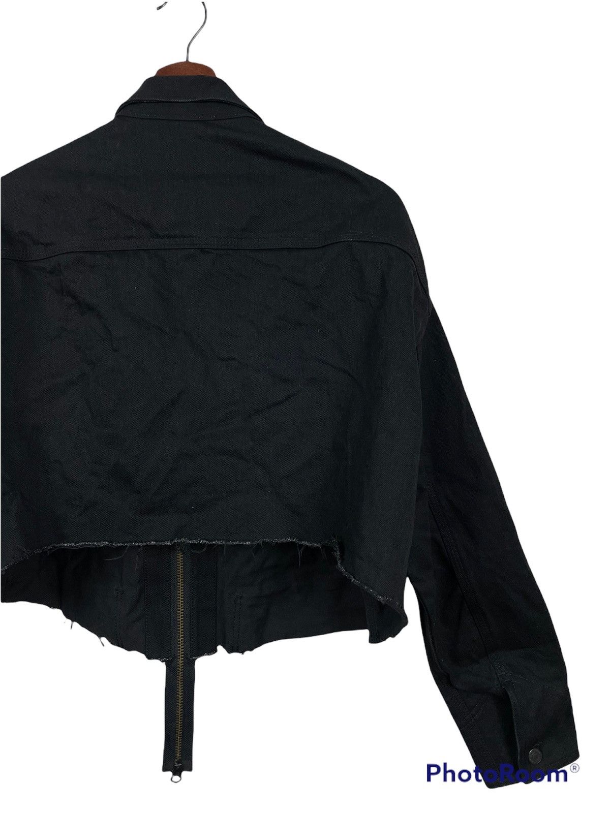 Yohji Yamamoto 🔥Yohji Yamamoto AW17 Cropped Denim Jacket🔥 Size US L / EU 52-54 / 3 - 13 Thumbnail