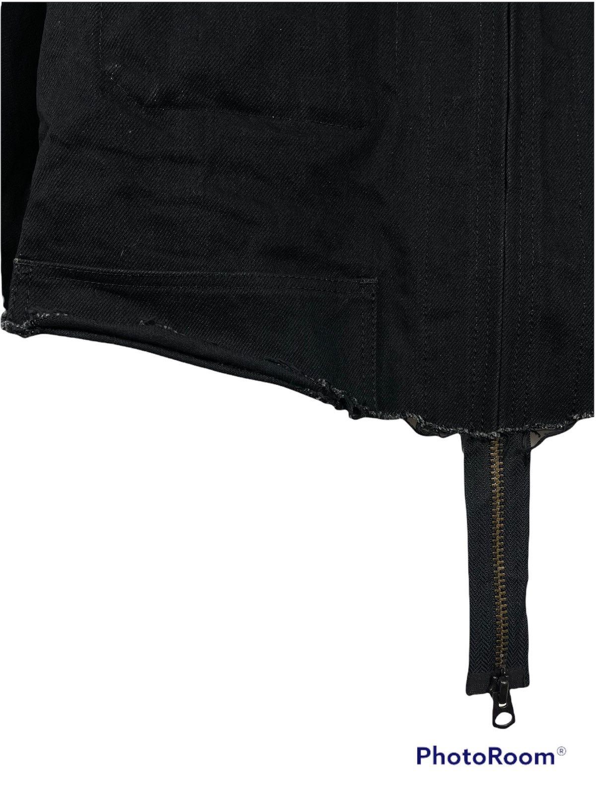 Yohji Yamamoto 🔥Yohji Yamamoto AW17 Cropped Denim Jacket🔥 Size US L / EU 52-54 / 3 - 6 Thumbnail
