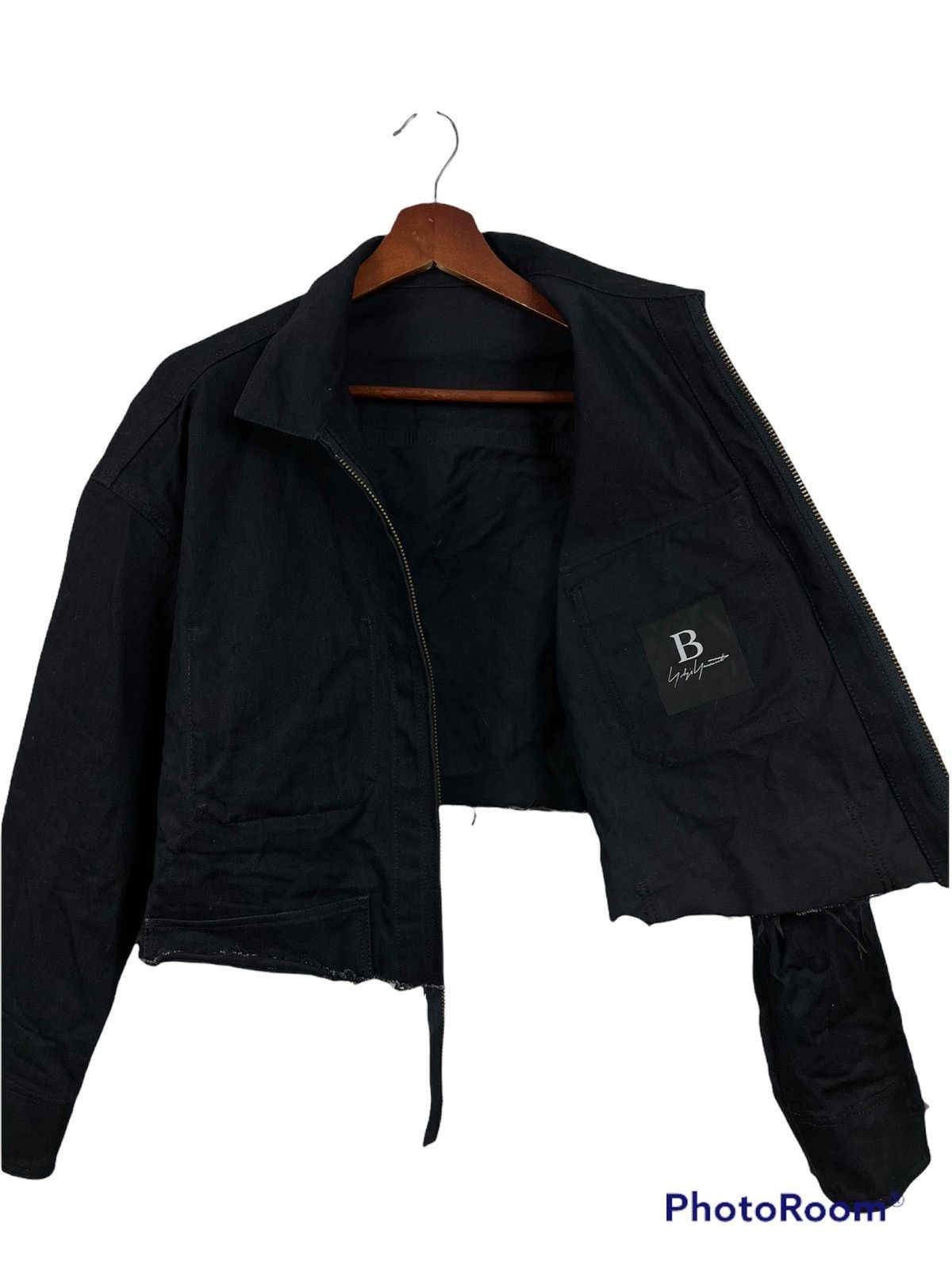 Yohji Yamamoto 🔥Yohji Yamamoto AW17 Cropped Denim Jacket🔥 Size US L / EU 52-54 / 3 - 1 Thumbnail