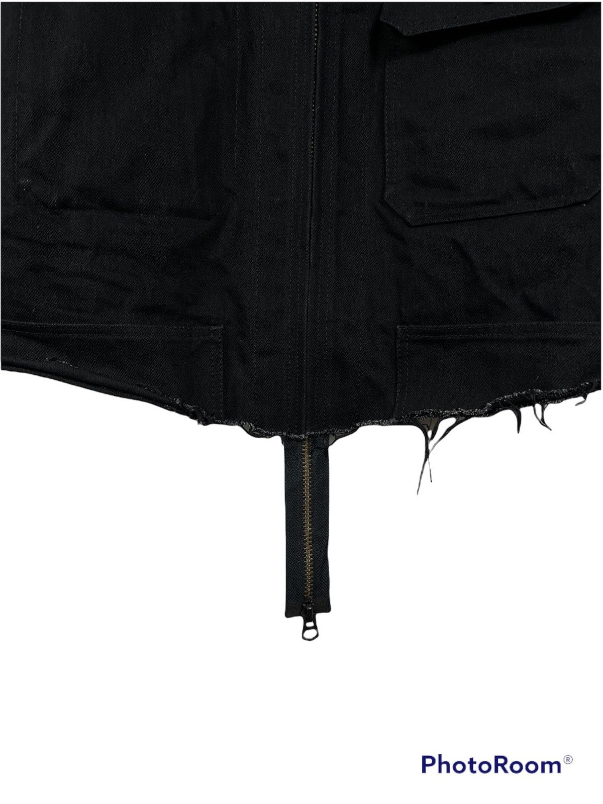 Yohji Yamamoto 🔥Yohji Yamamoto AW17 Cropped Denim Jacket🔥 Size US L / EU 52-54 / 3 - 5 Thumbnail
