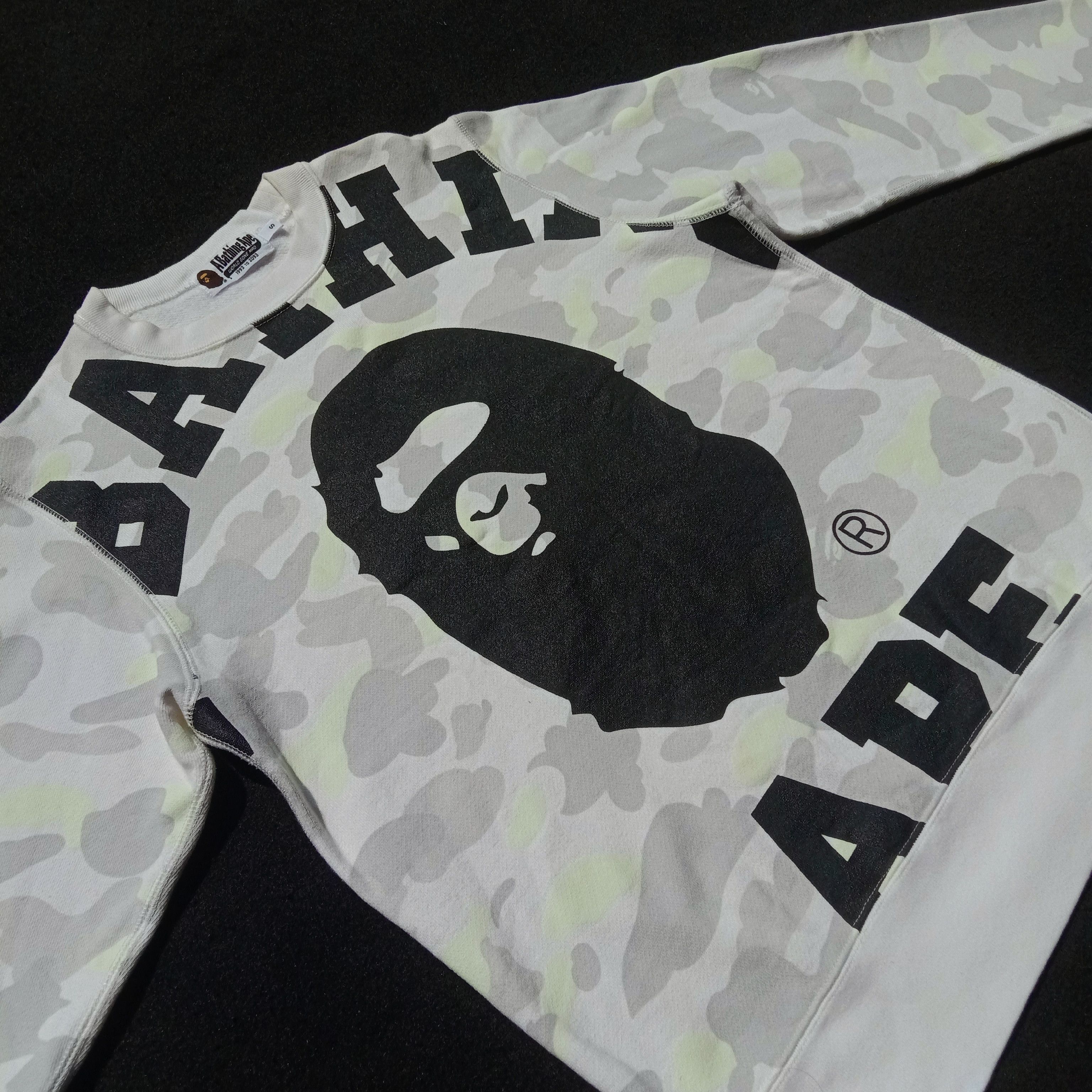 Bape 2016 City Camo Big College Crewneck Size US S / EU 44-46 / 1 - 3 Thumbnail
