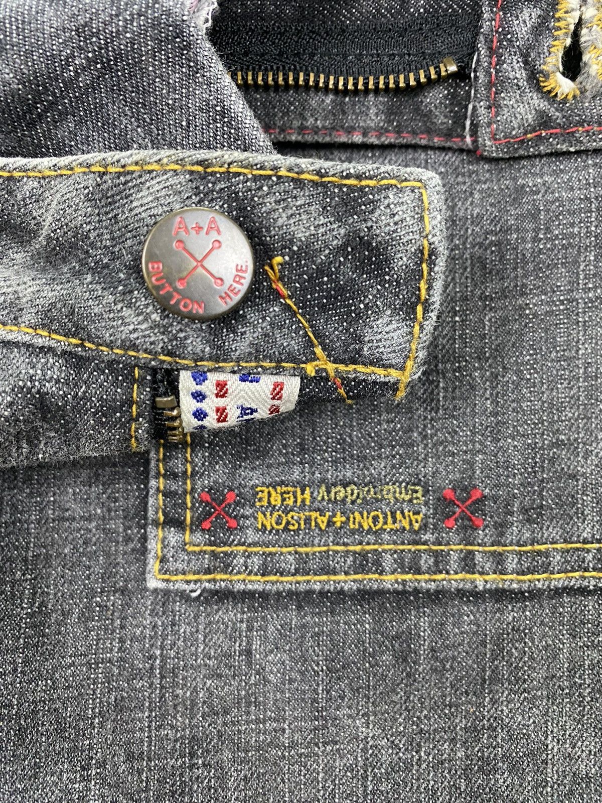 Japanese Brand Antoni + Alison Denim Skirt Size 30" / US 8 / IT 44 - 6 Thumbnail