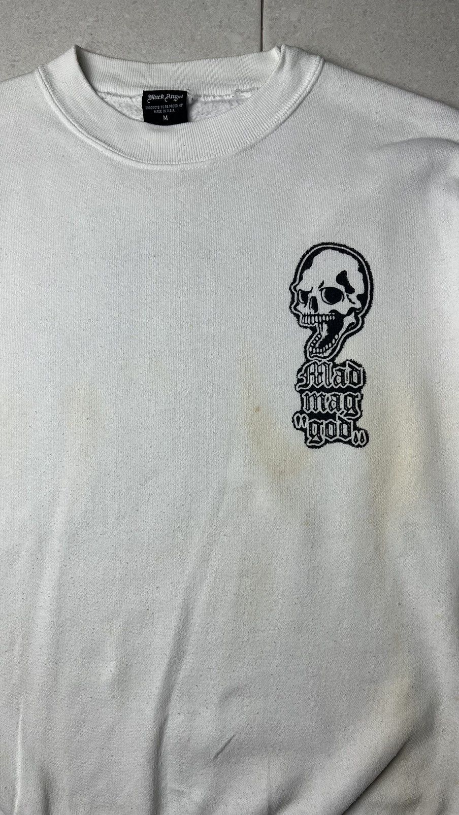 Vintage Black Angel Long sleeve Size US M / EU 48-50 / 2 - 7 Thumbnail