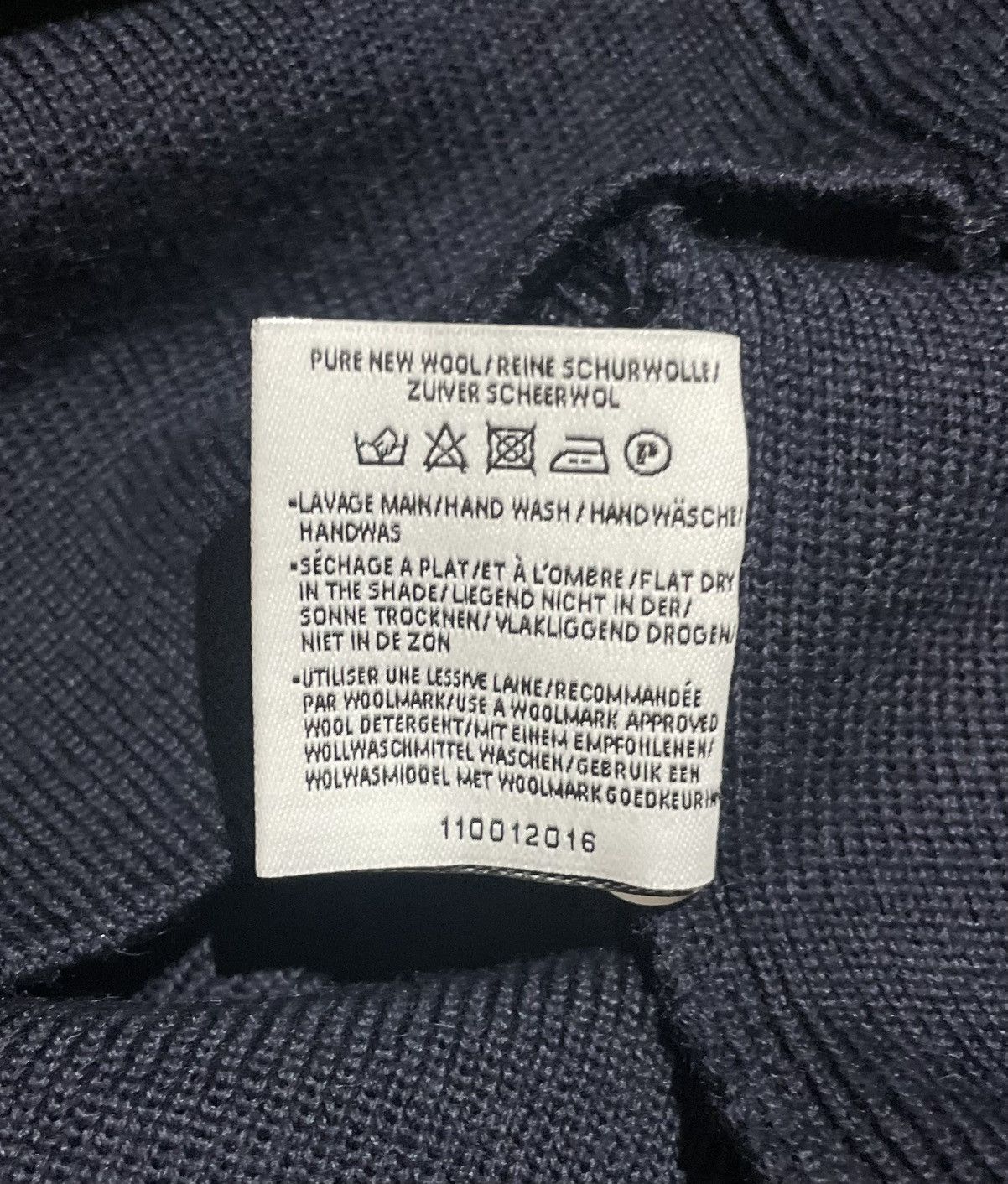 Saint James Wool Mock Neck Sweater With Shoulder Button Detail Size US M / EU 48-50 / 2 - 10 Thumbnail