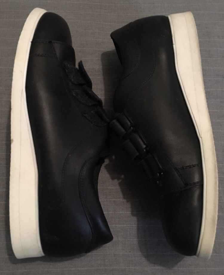 YMC YMC Black Leather Velcro Closure Shoes Size US 10 / EU 43 - 4 Thumbnail