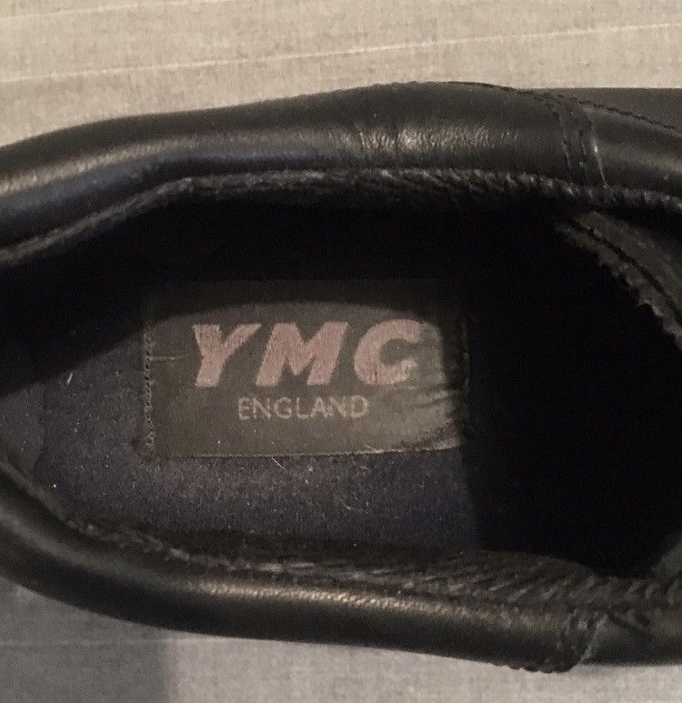 YMC YMC Black Leather Velcro Closure Shoes Size US 10 / EU 43 - 3 Thumbnail