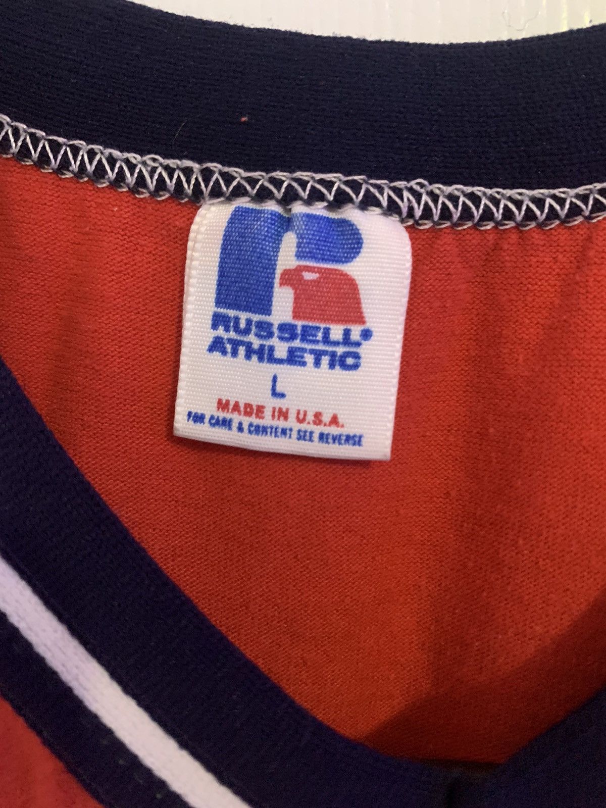 Russell Athletic Vintage Russel Athletic T Shirt Size US L / EU 52-54 / 3 - 2 Thumbnail