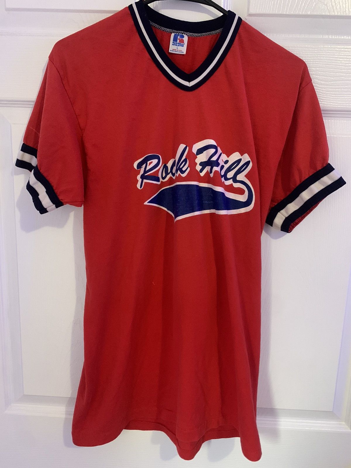 Russell Athletic Vintage Russel Athletic T Shirt Size US L / EU 52-54 / 3 - 1 Thumbnail