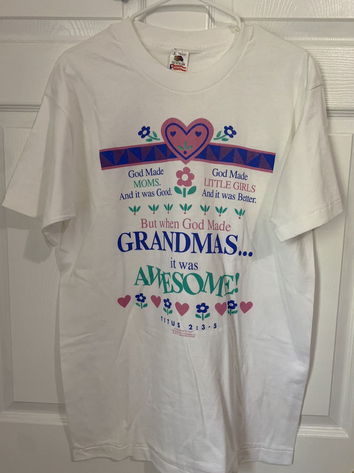 Vintage Vintage Jesus T Shirt Size US XL / EU 56 / 4 - 1 Thumbnail