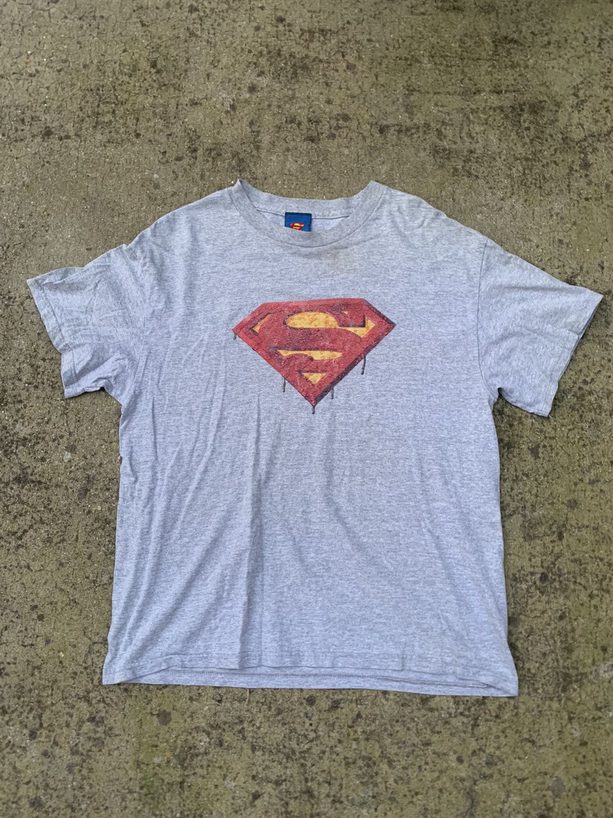 DC Comics Vintage Superman T Shirt Size US L / EU 52-54 / 3 - 1 Thumbnail