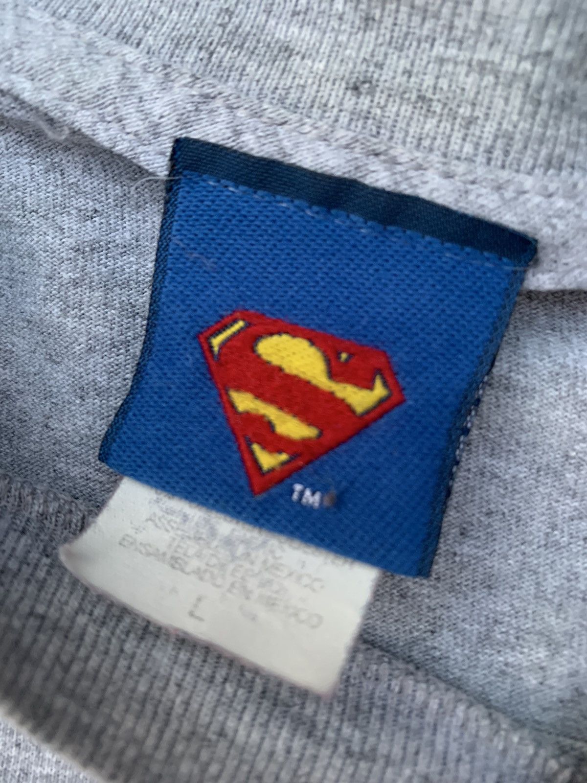DC Comics Vintage Superman T Shirt Size US L / EU 52-54 / 3 - 3 Thumbnail