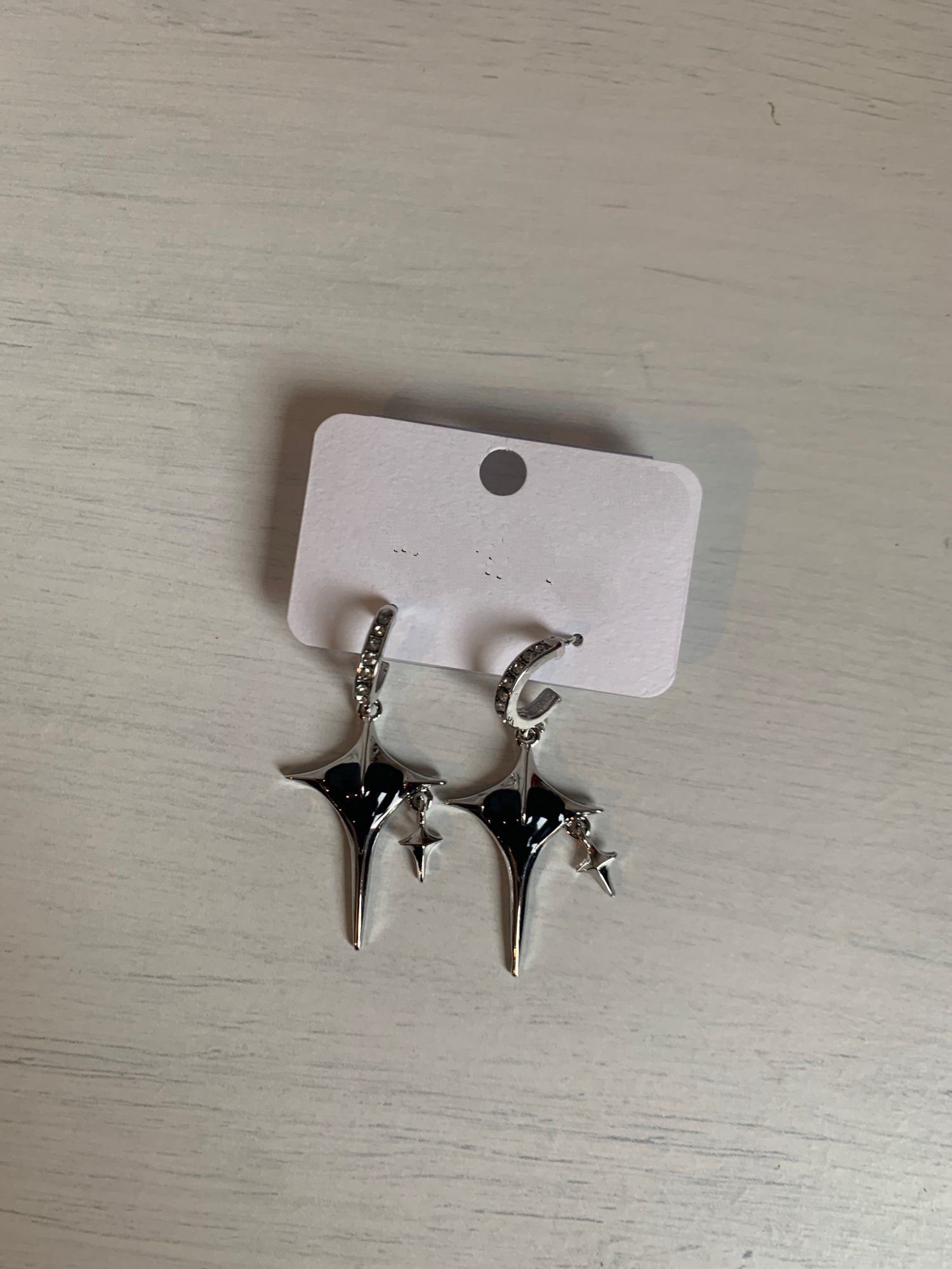 Jewelry Black Heart Stone Earrings Size ONE SIZE - 6 Thumbnail