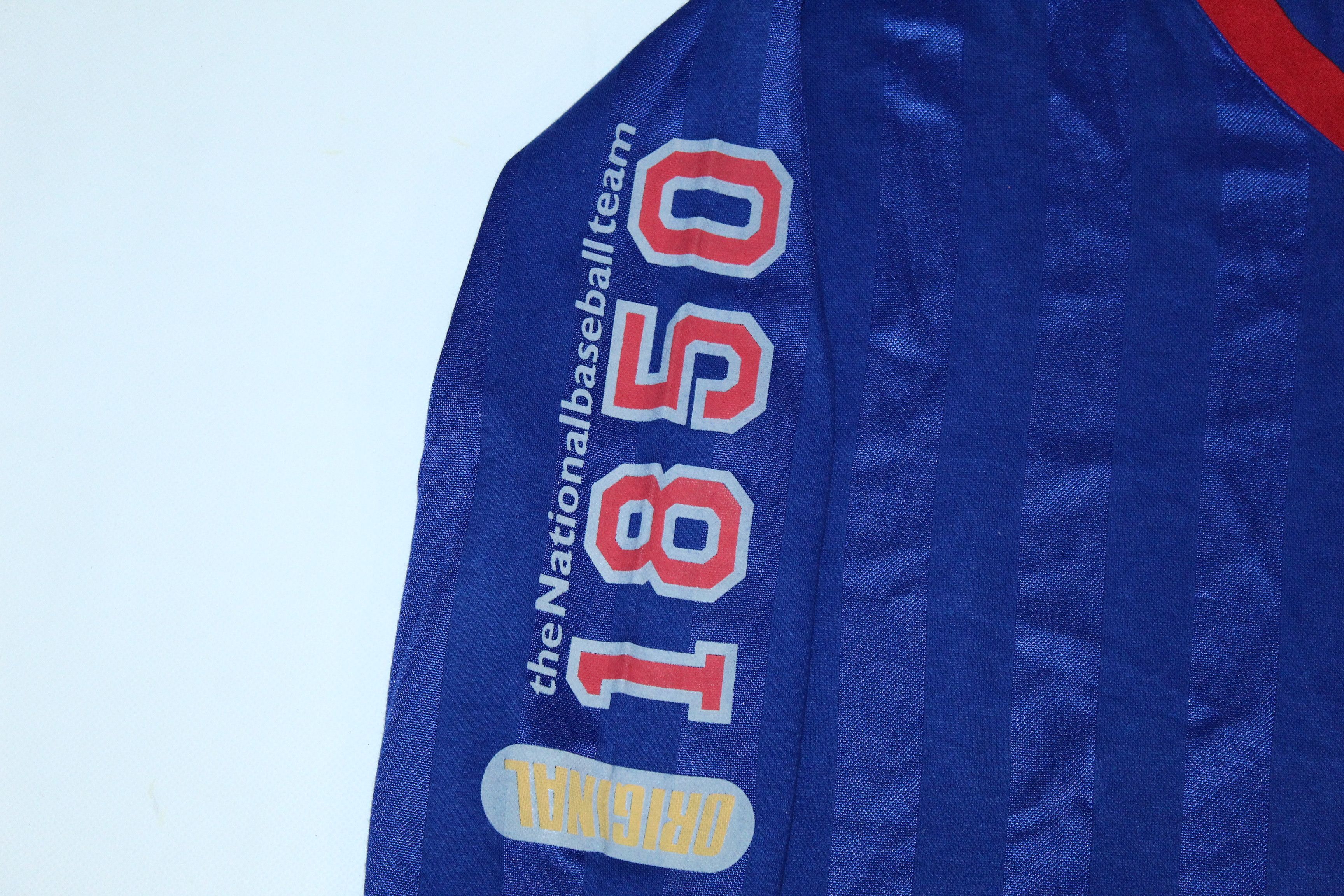 Levi's RARE🔥 Levi's USA Baseball Team Jersey. Italian Made Size US XL / EU 56 / 4 - 6 Thumbnail