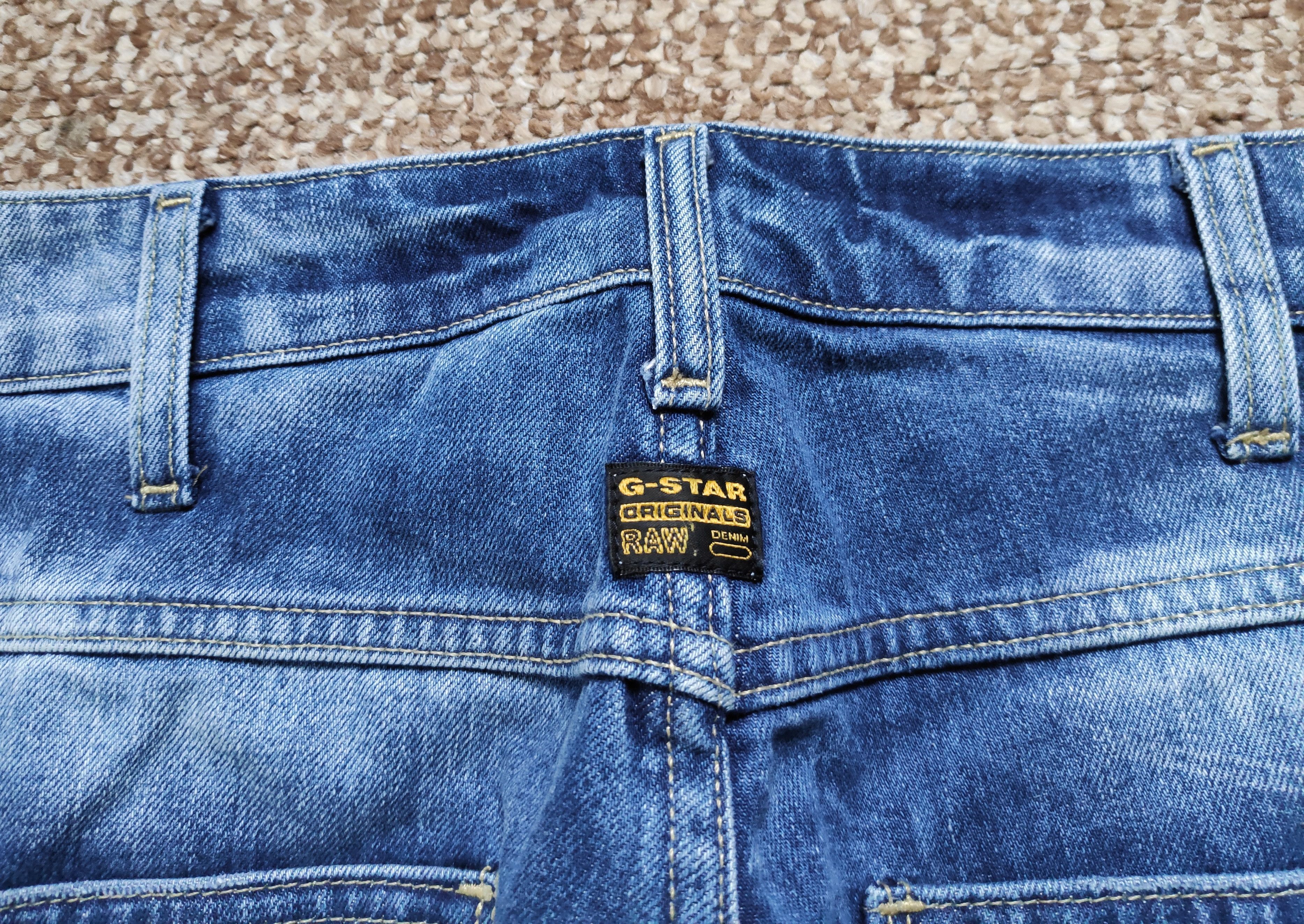 G-Star G-Star Raw 5620 3D Low Tapered Paint Dots Denim Jeans Size US 32 / EU 48 - 6 Thumbnail