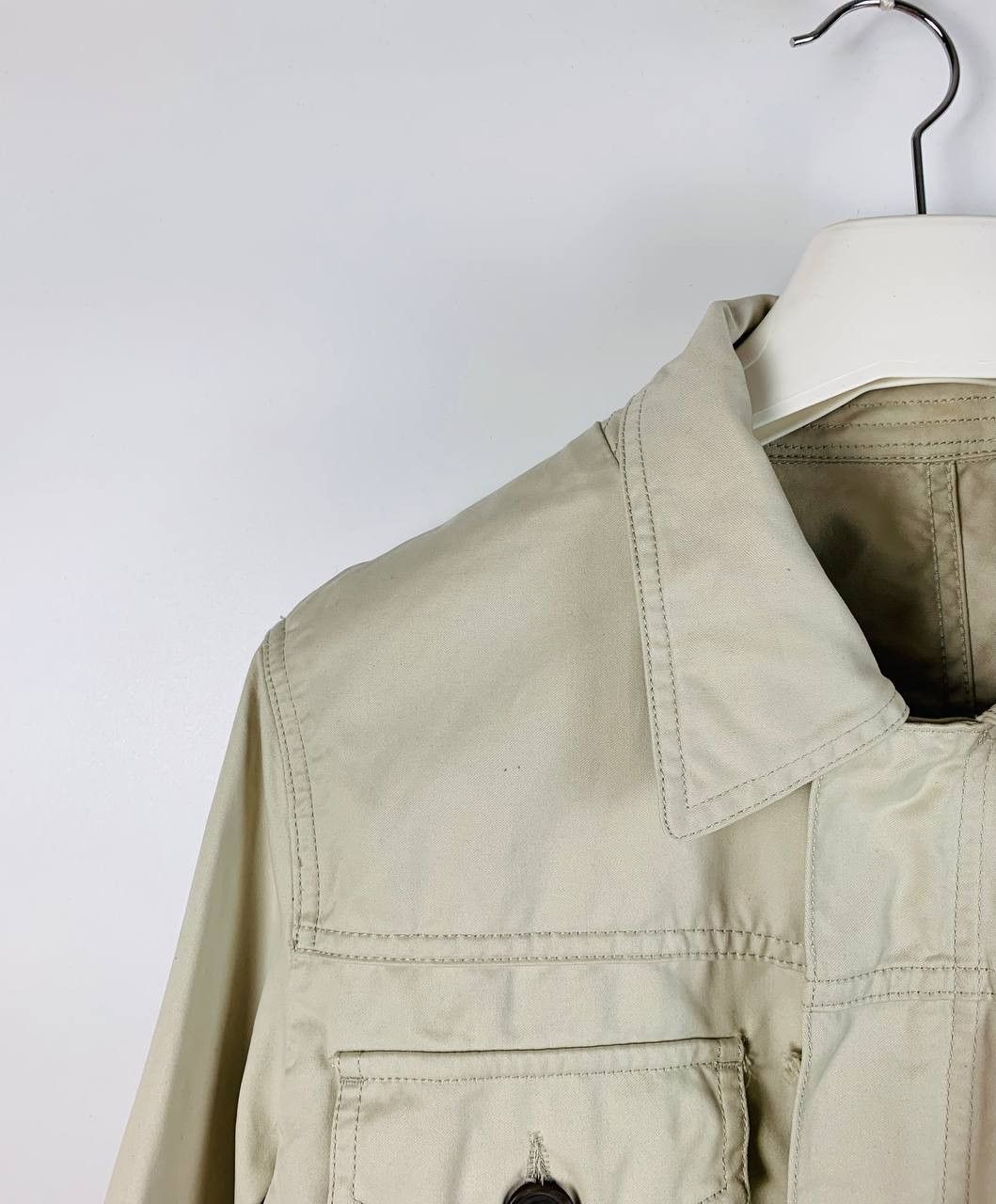 Grifoni Mauro Grifoni Jacket white cotton M Size M / US 6-8 / IT 42-44 - 2 Thumbnail