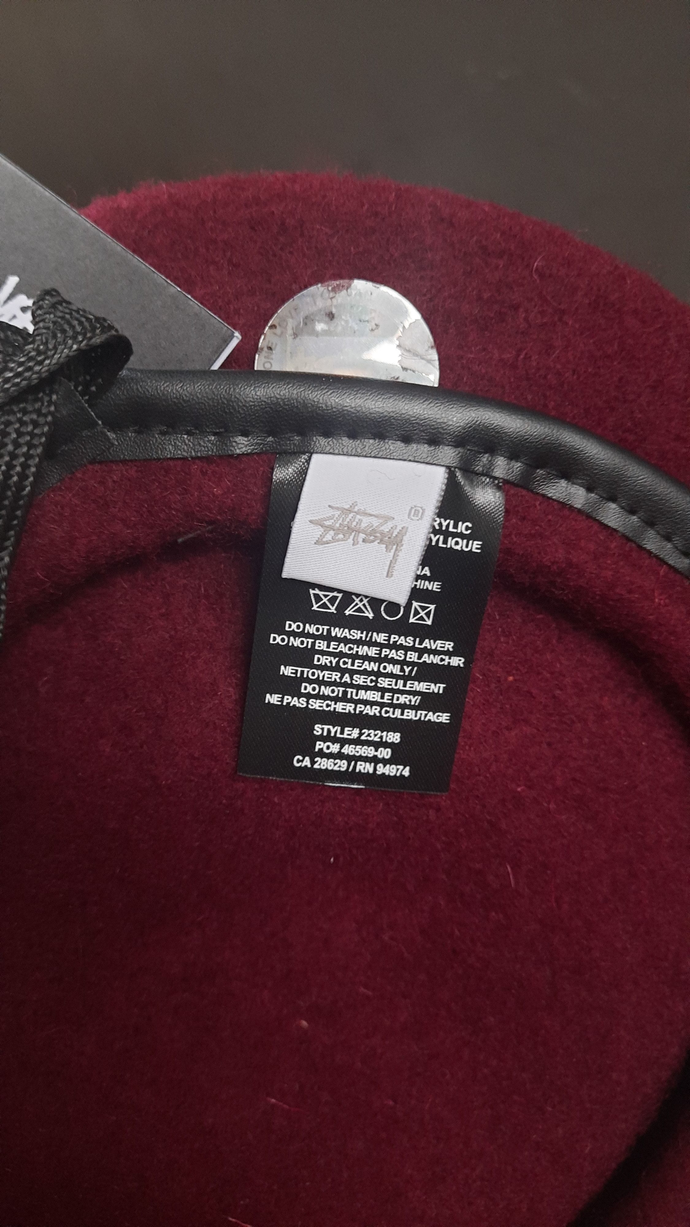 Stussy Stussy Beret Size ONE SIZE - 5 Thumbnail