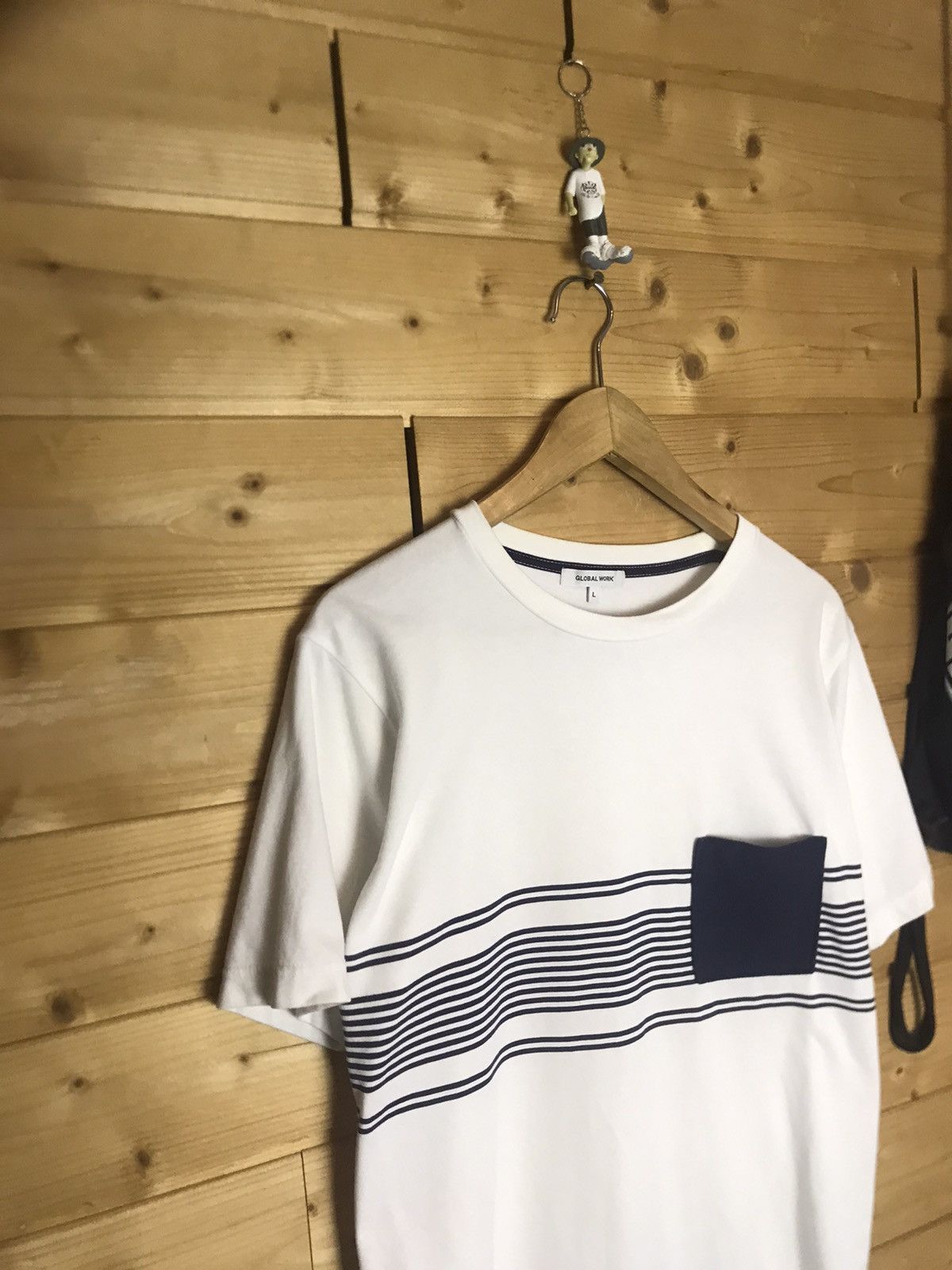 Global Work Global Work striped pocket t-shirt Size US L / EU 52-54 / 3 - 2 Thumbnail