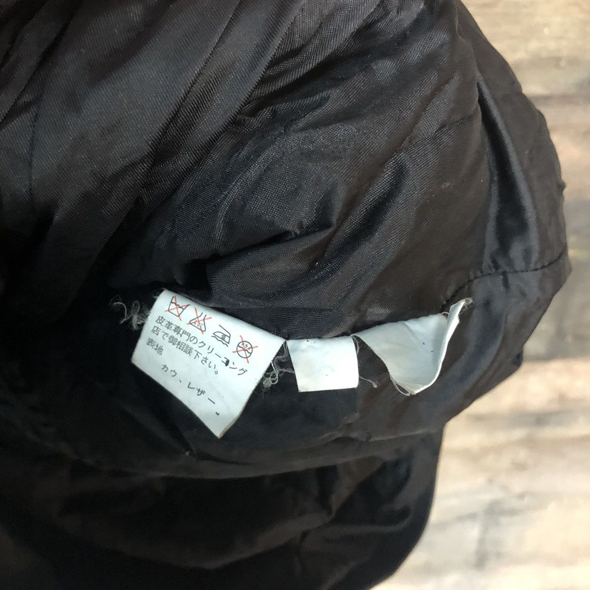 Japanese Brand Japanese Brand Black Leather Jacket vintage #7088 Size US S / EU 44-46 / 1 - 8 Thumbnail