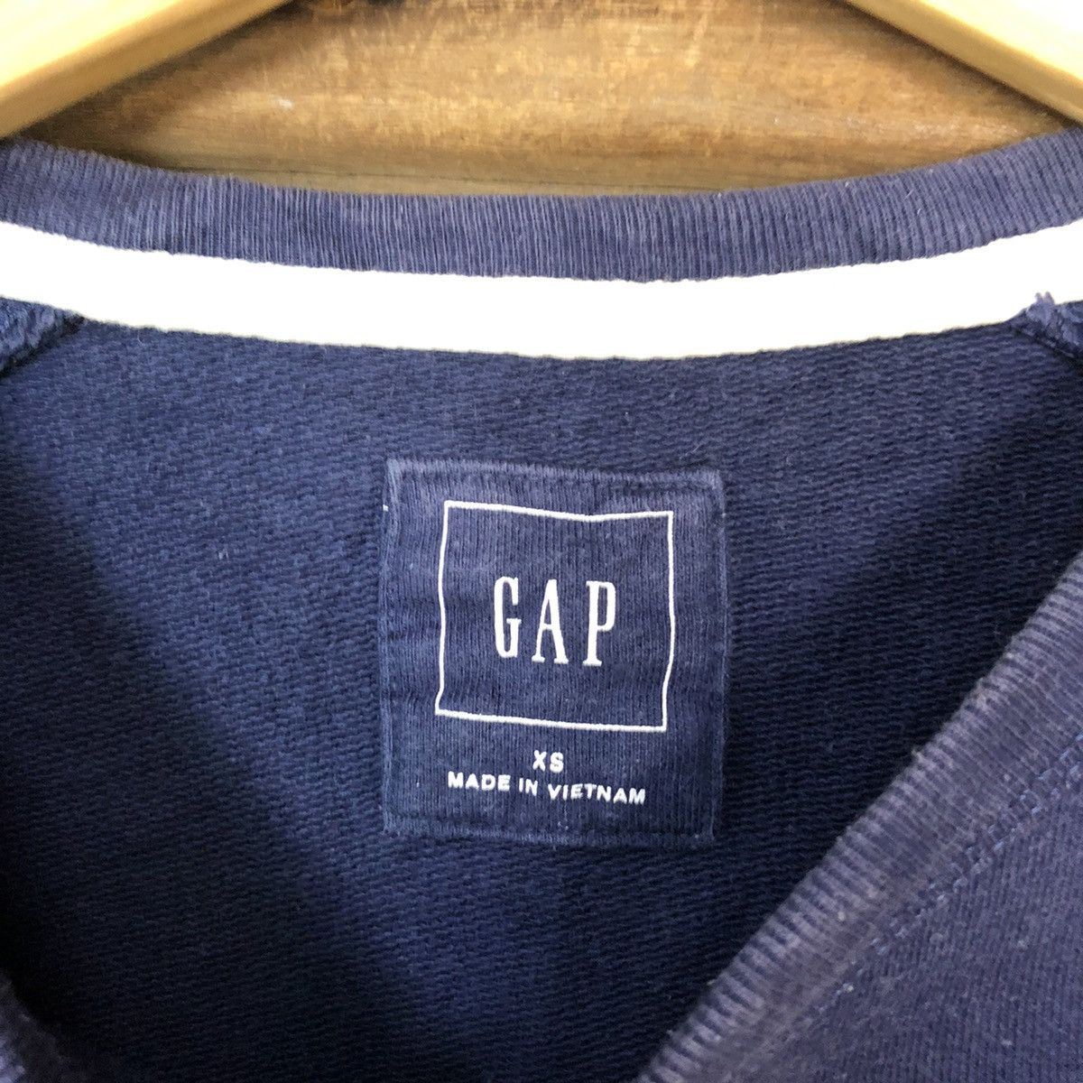 Gap Gap 1969 Dark Blue Sweatshirt vintage #5618 Size US XS / EU 42 / 0 - 8 Thumbnail
