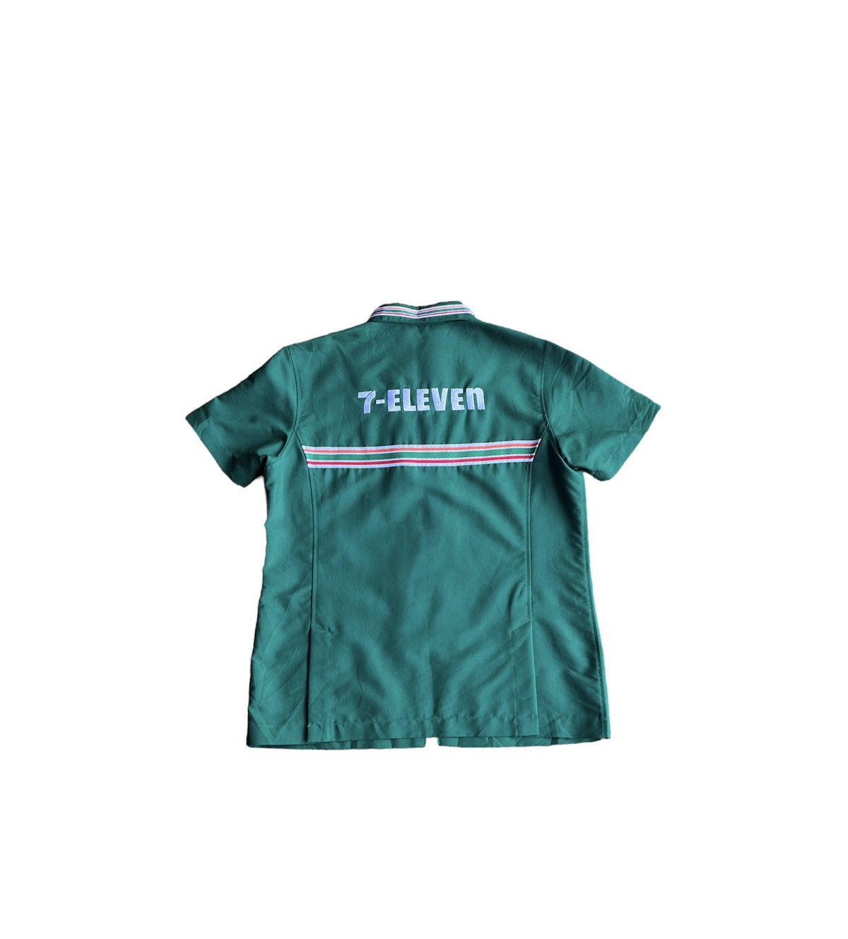 Japanese Brand × Vintage Vintage 7 Eleven Worker Zipper Jacket Size M / US 6-8 / IT 42-44 - 2 Thumbnail
