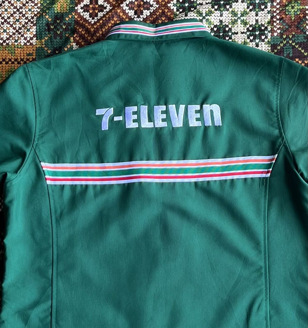 Japanese Brand × Vintage Vintage 7 Eleven Worker Zipper Jacket Size M / US 6-8 / IT 42-44 - 4 Thumbnail