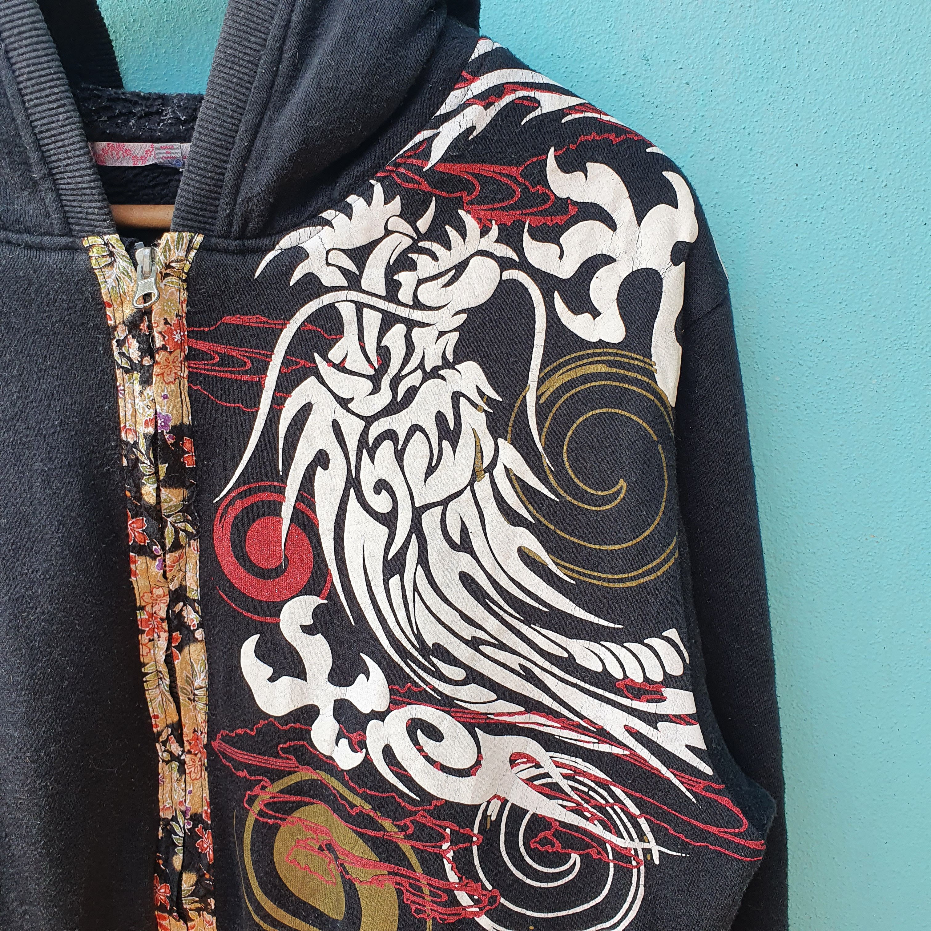 The Unbranded Brand JACKET HOODIES UNBRAND SUKAJAN DESIGN FULL PRINT DRAGON Size US L / EU 52-54 / 3 - 4 Thumbnail