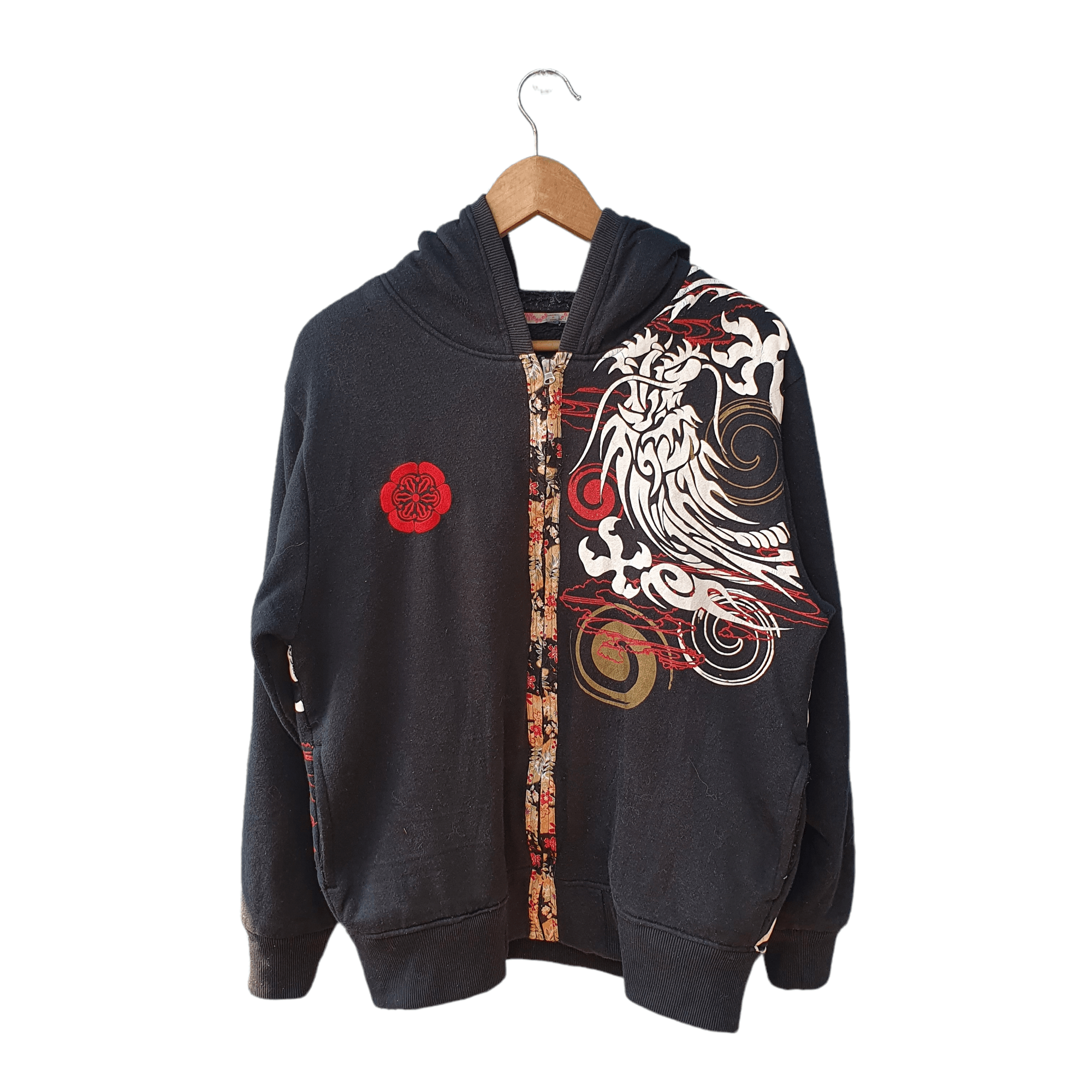 The Unbranded Brand JACKET HOODIES UNBRAND SUKAJAN DESIGN FULL PRINT DRAGON Size US L / EU 52-54 / 3 - 2 Thumbnail