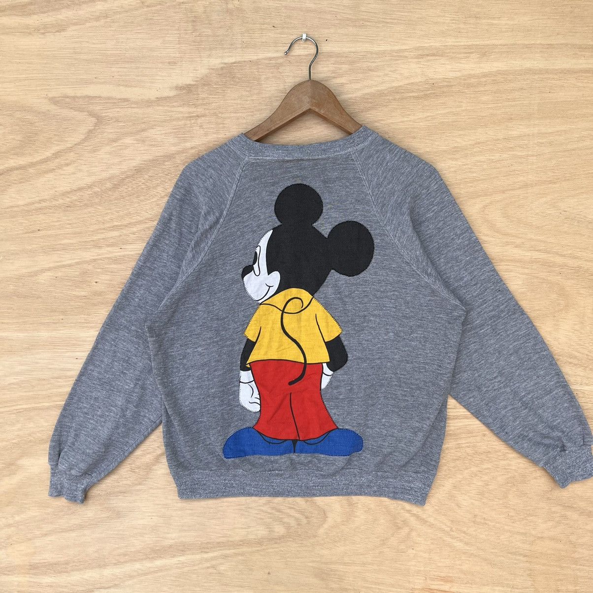 Mickey Mouse × Vintage RARE!!! VINTAGE 80’s BIG MICKEY MOUSE MIRROR PATCHES Size US L / EU 52-54 / 3 - 2 Thumbnail