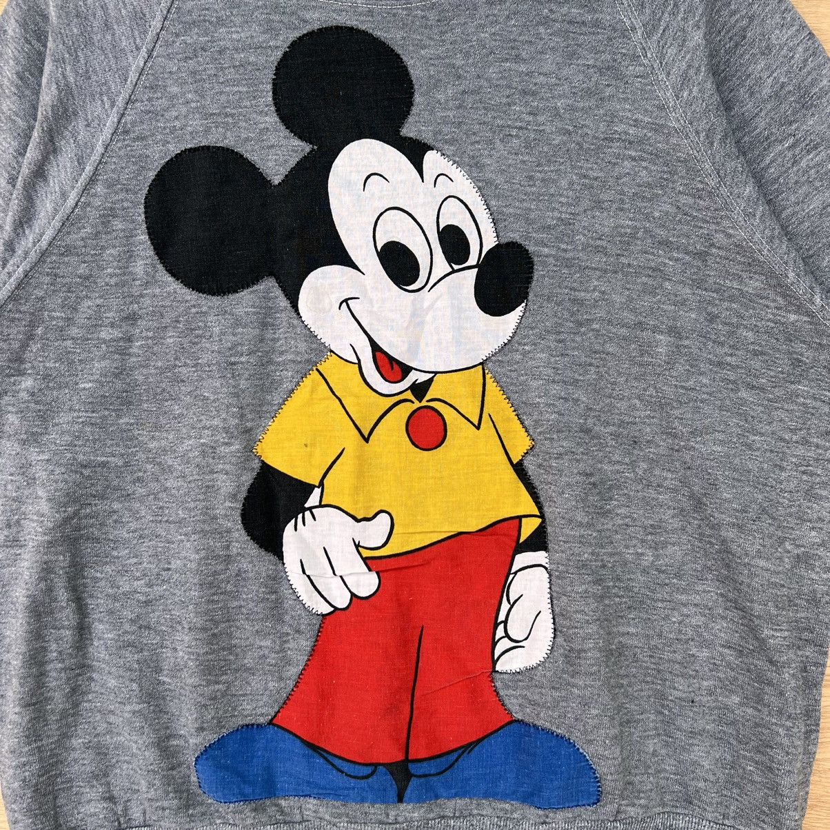 Mickey Mouse × Vintage RARE!!! VINTAGE 80’s BIG MICKEY MOUSE MIRROR PATCHES Size US L / EU 52-54 / 3 - 3 Thumbnail