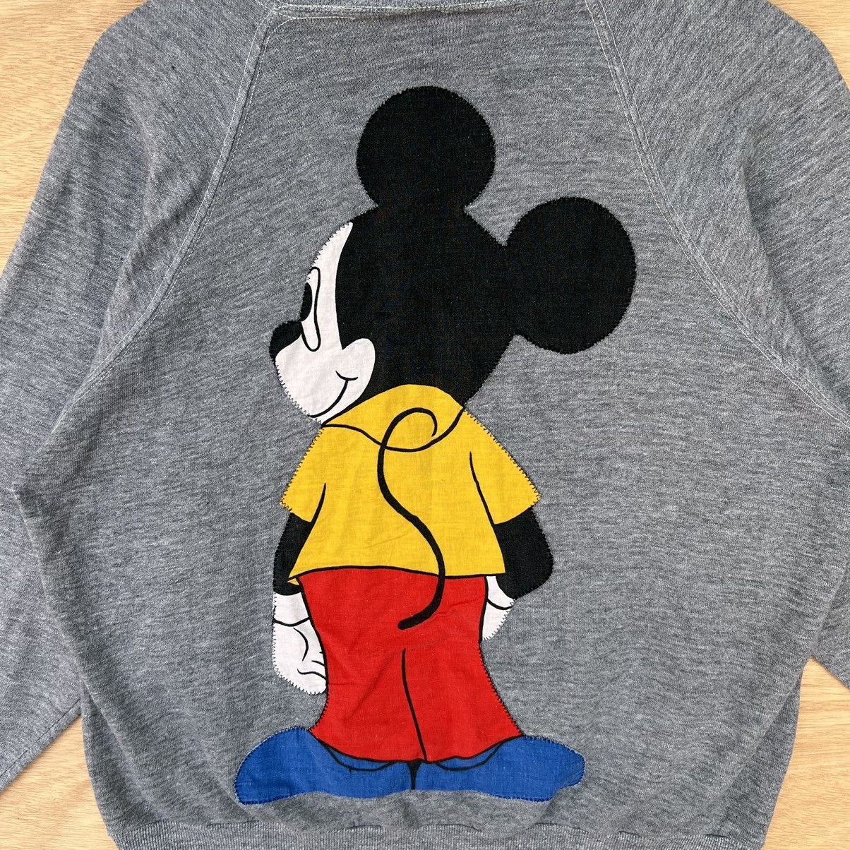 Mickey Mouse × Vintage RARE!!! VINTAGE 80’s BIG MICKEY MOUSE MIRROR PATCHES Size US L / EU 52-54 / 3 - 4 Thumbnail