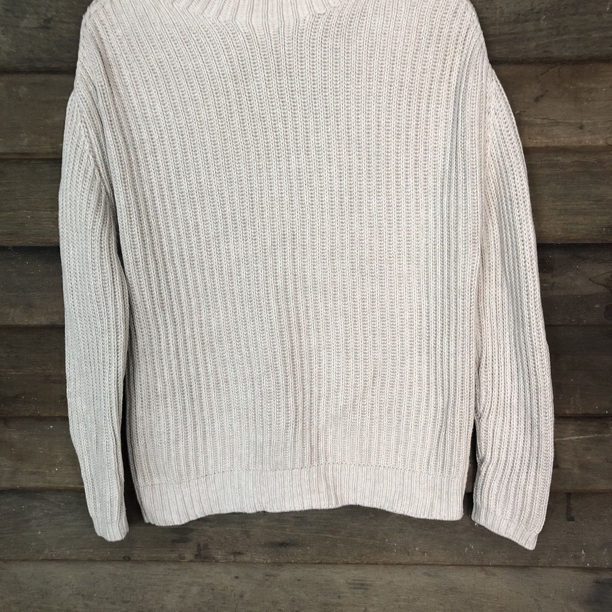 Gap × Homespun Knitwear × Vintage Gap Cream vintage sweatshirt Knitwear japan #5543 Size US M / EU 48-50 / 2 - 3 Thumbnail