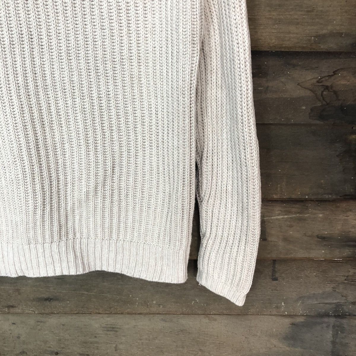 Gap × Homespun Knitwear × Vintage Gap Cream vintage sweatshirt Knitwear japan #5543 Size US M / EU 48-50 / 2 - 5 Thumbnail