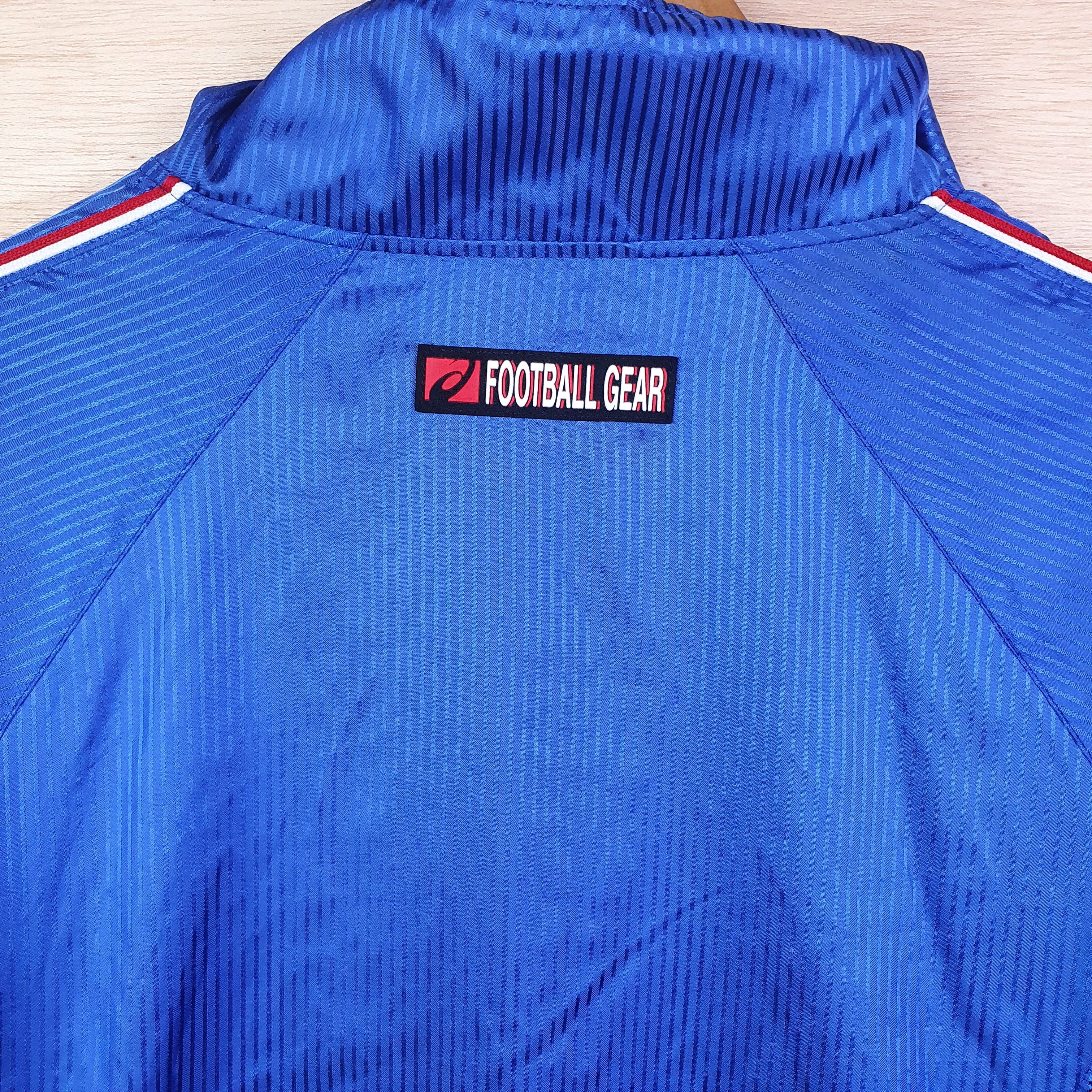 Asics × Japanese Brand × Vintage VINTAGE ASIC FOOTBALL GEAR HALF ZIP Size US L / EU 52-54 / 3 - 6 Thumbnail