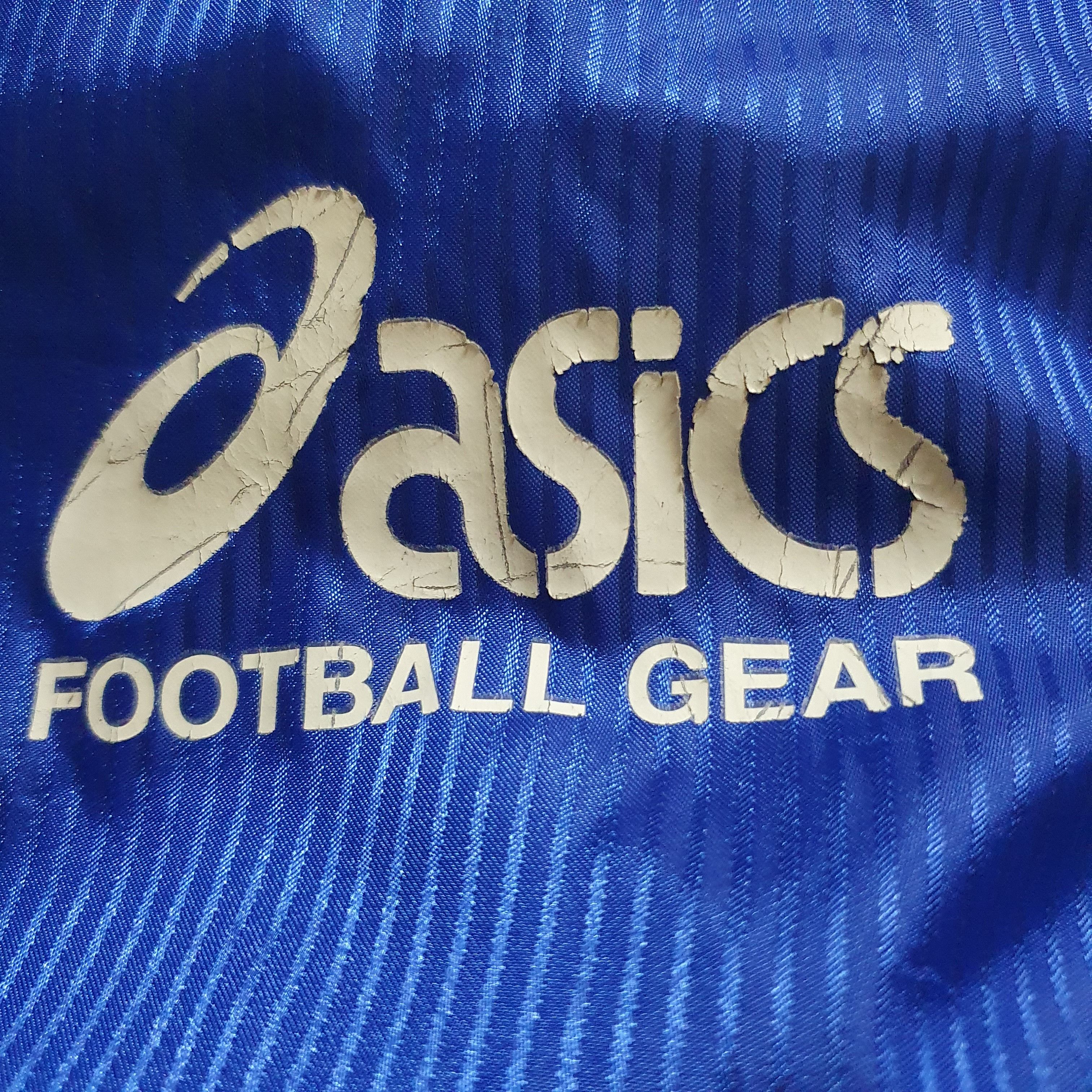Asics × Japanese Brand × Vintage VINTAGE ASIC FOOTBALL GEAR HALF ZIP Size US L / EU 52-54 / 3 - 7 Thumbnail