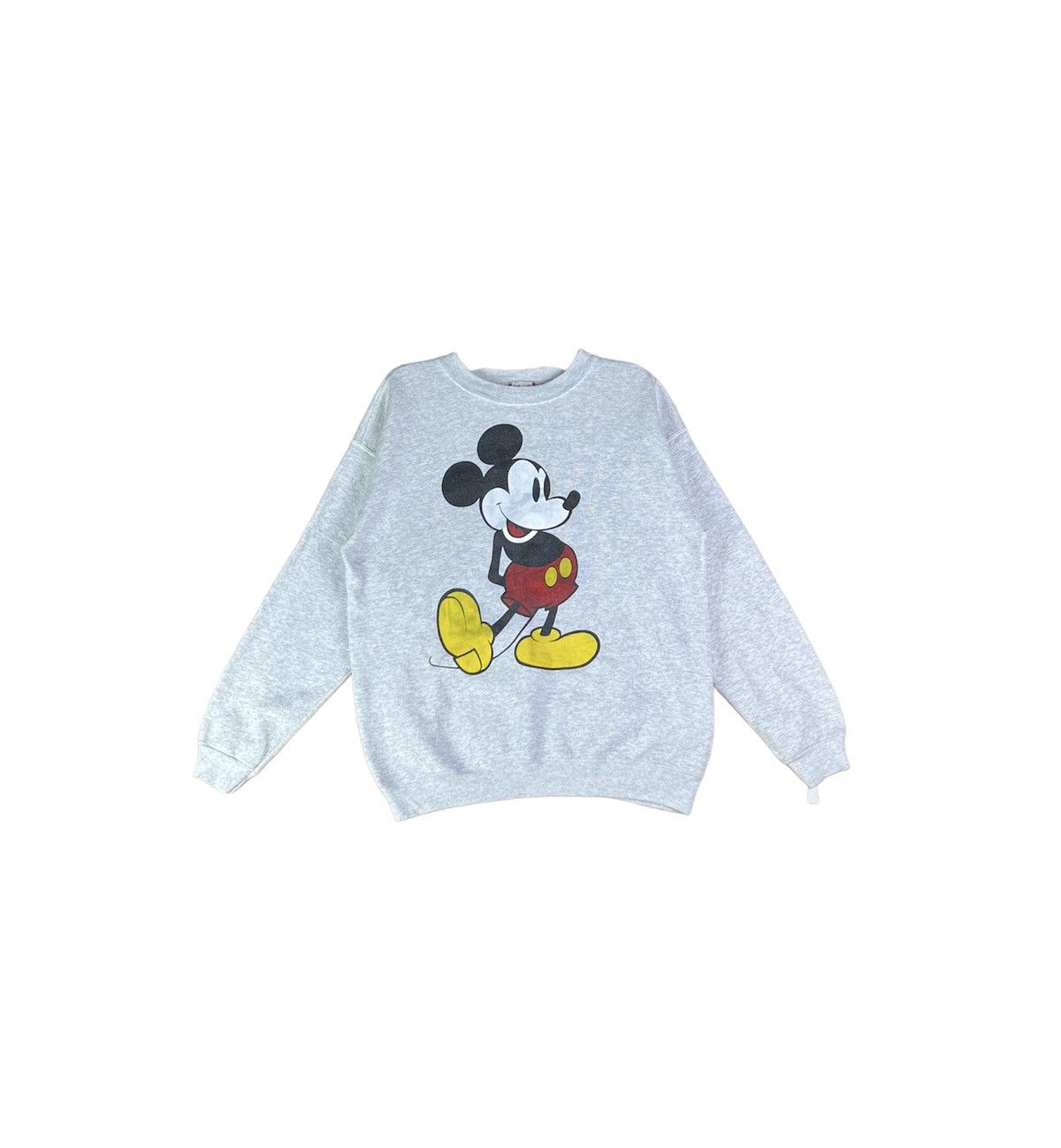 Disney × Mickey Mouse × Vintage VINTAGE 90’s MICKEY MOUSE BIG PRINT SWEATSHIRT Size US L / EU 52-54 / 3 - 1 Thumbnail