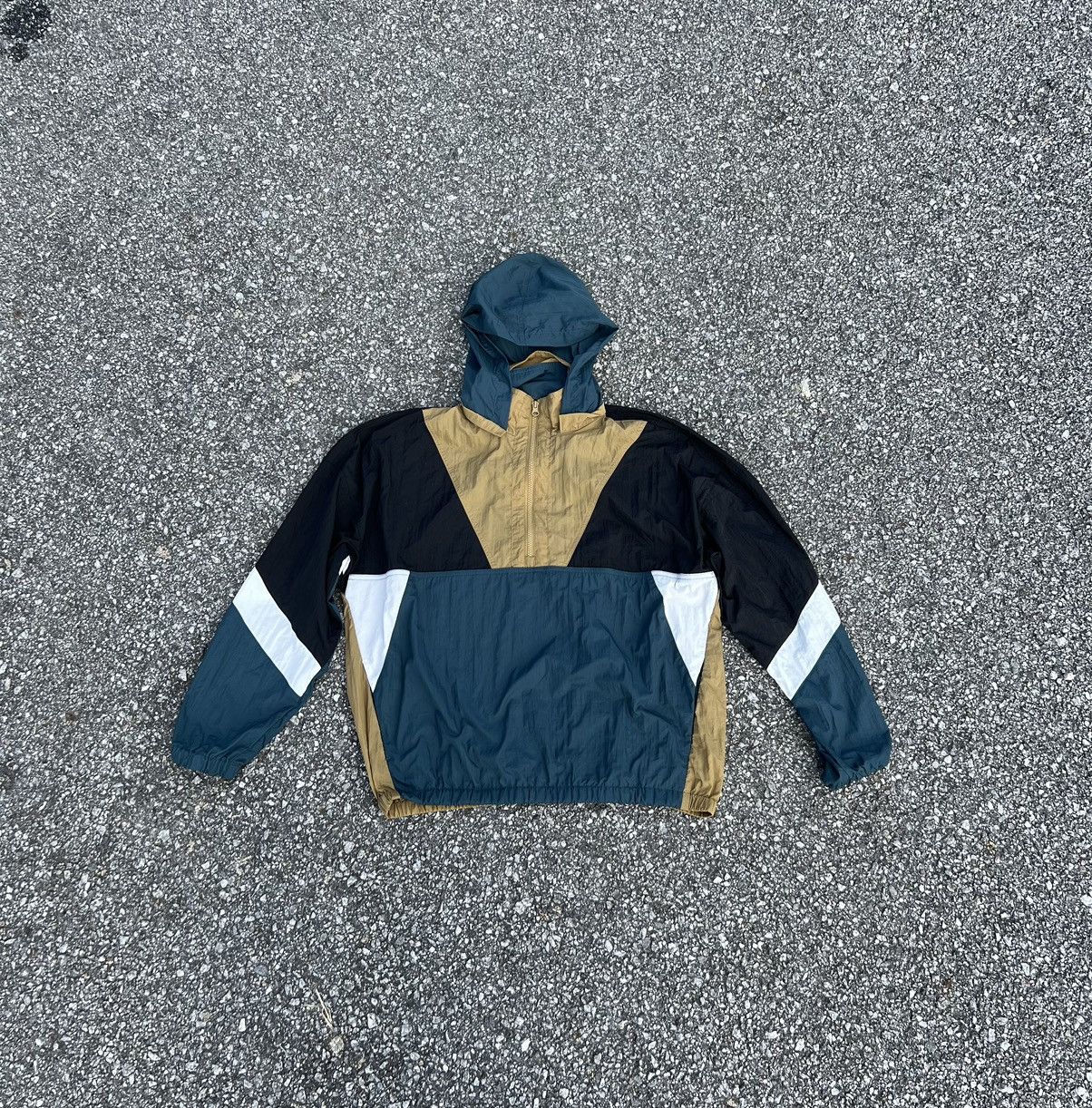 GU × Japanese Brand GU WINDBREAKER HALF ZIP COLOUR BLOCK Size US M / EU 48-50 / 2 - 1 Thumbnail